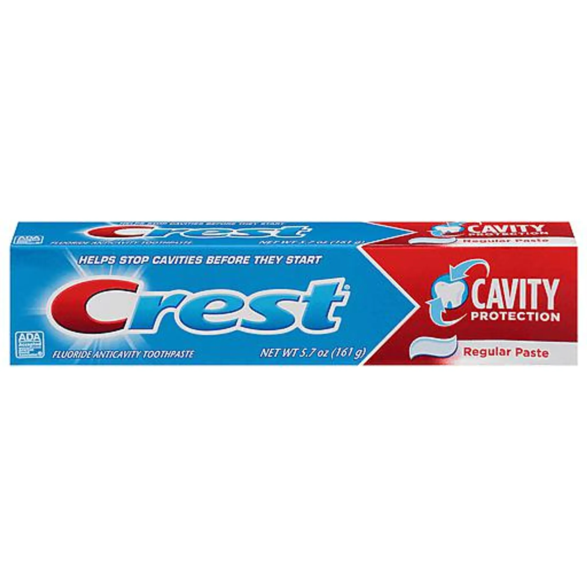 Crest Cavity Protection Regular Toothpaste 5.7 oz box