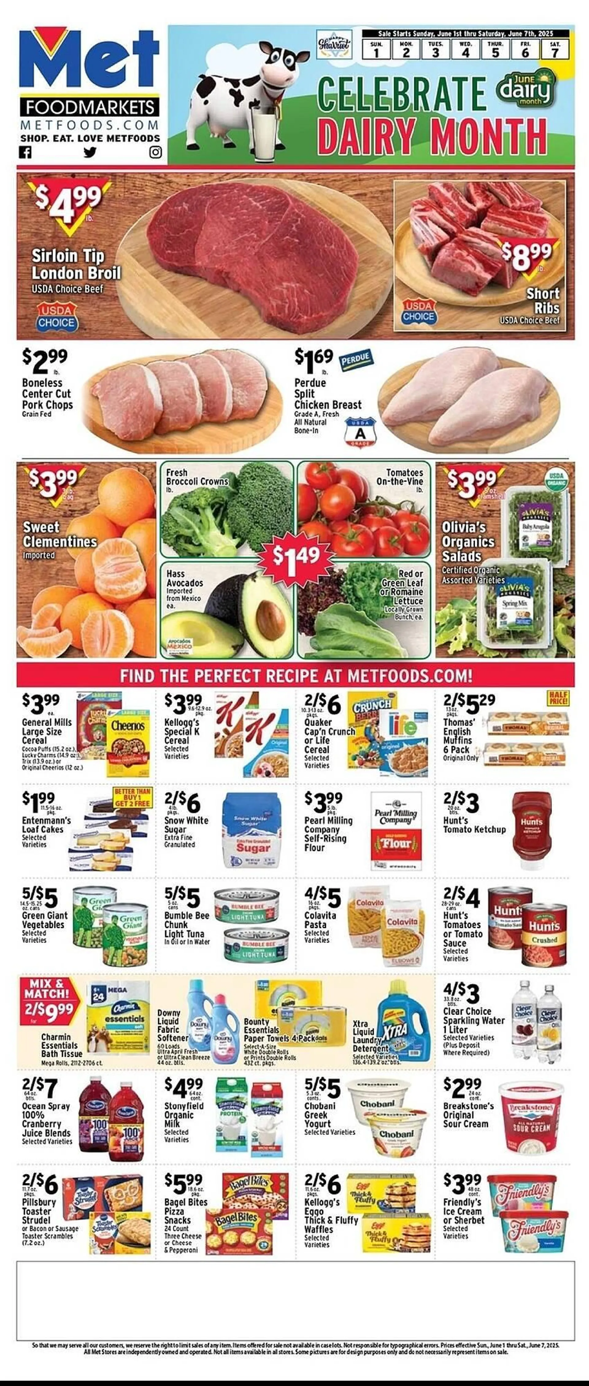 Weekly ad Met Foodmarkets Weekly Ad from June 1 to June 7 2025 - Page 1
