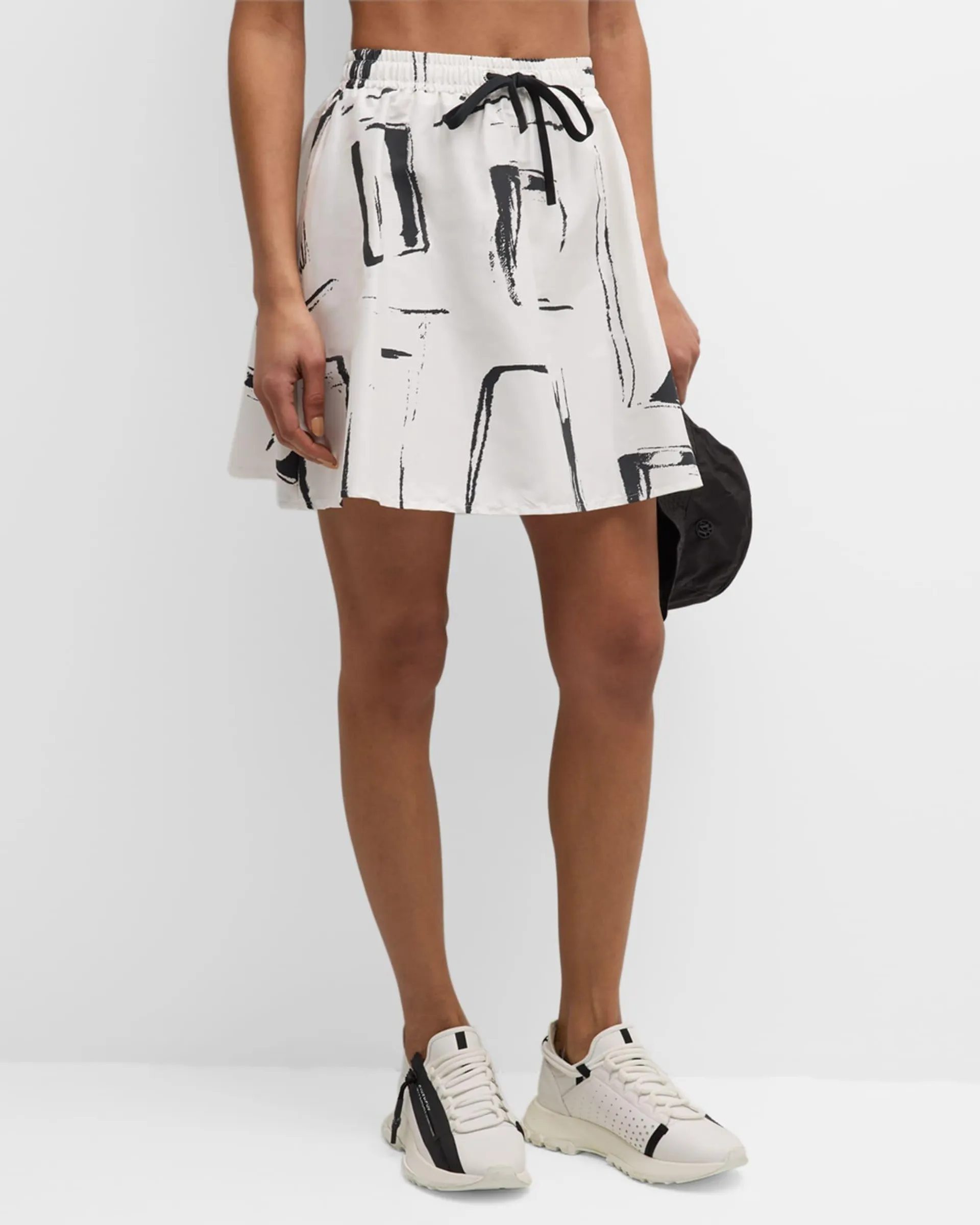 Maxime Drawstring Mini Skirt