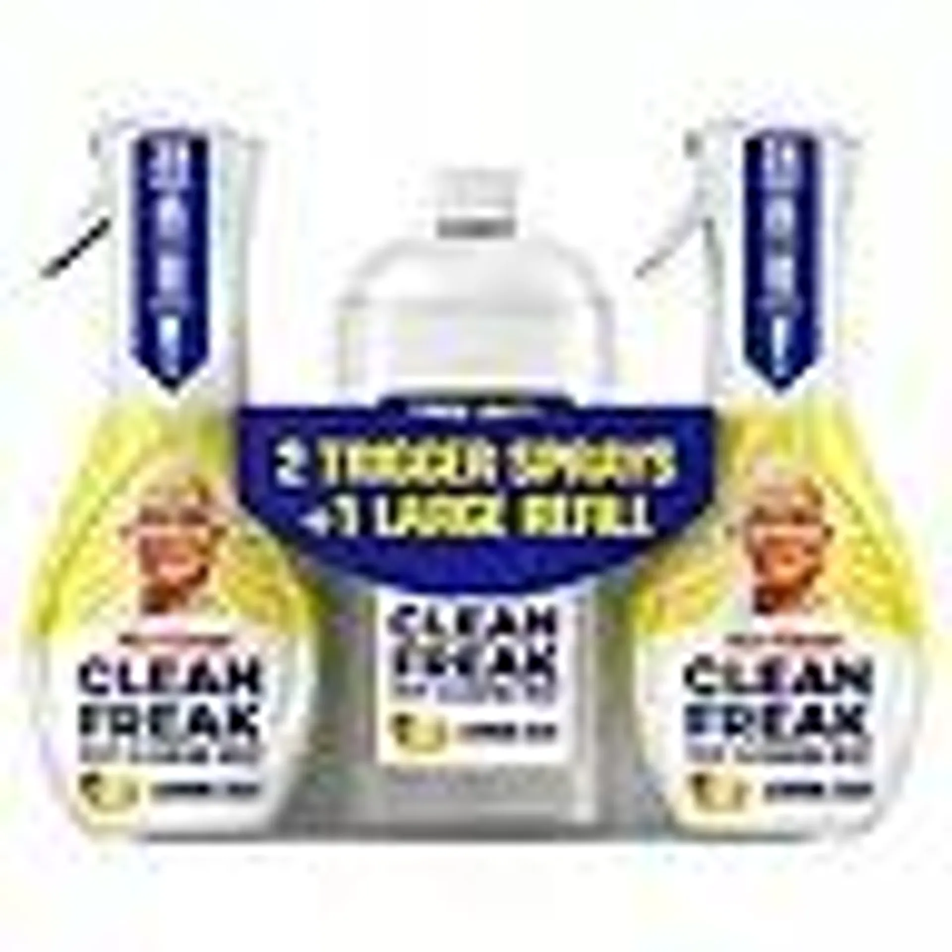 Mr. Clean Clean Freak Multi-Surface Cleaner, Lemon Zest, 2 trigger sprays + refill