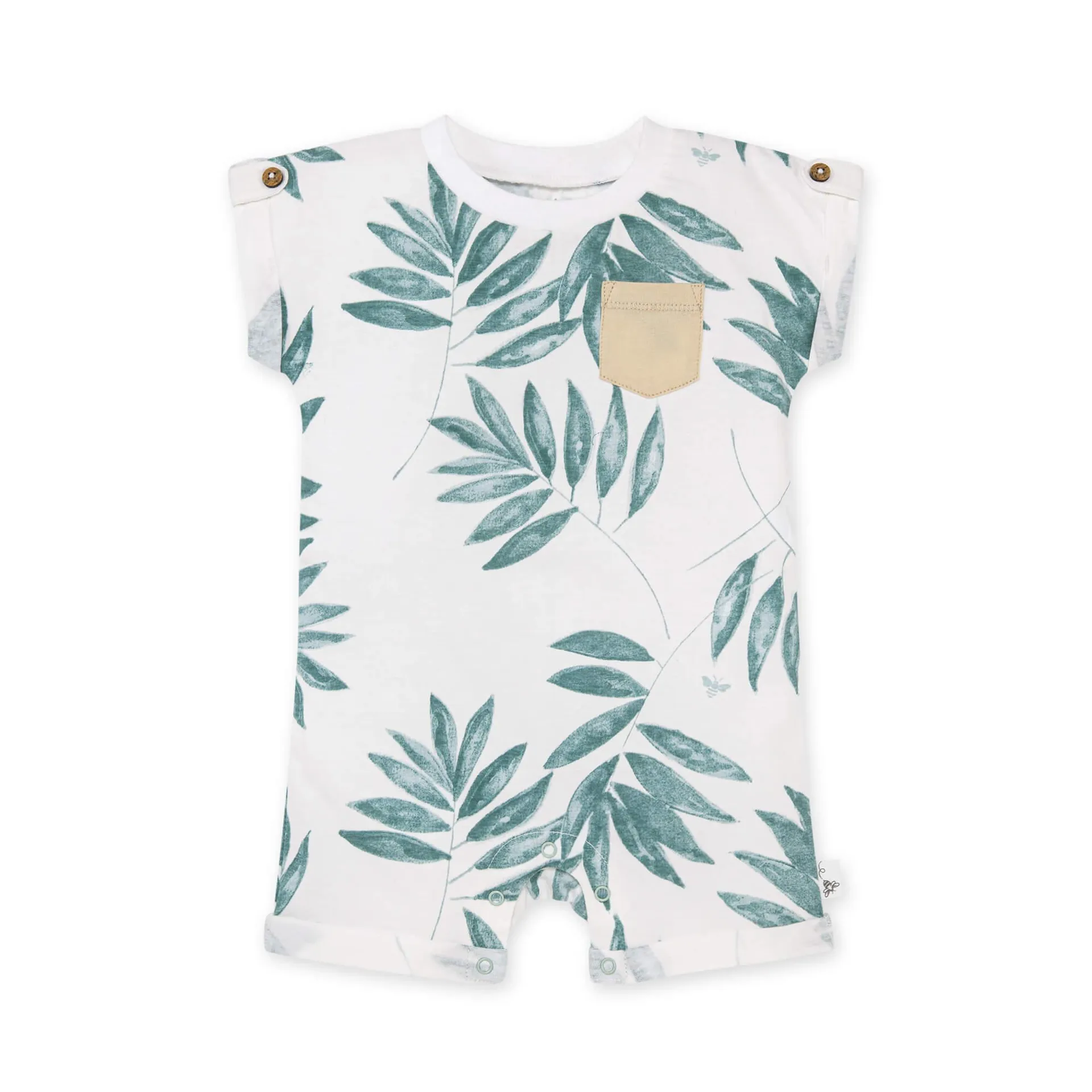 Burt's Bees Baby Palm Vibes Romper