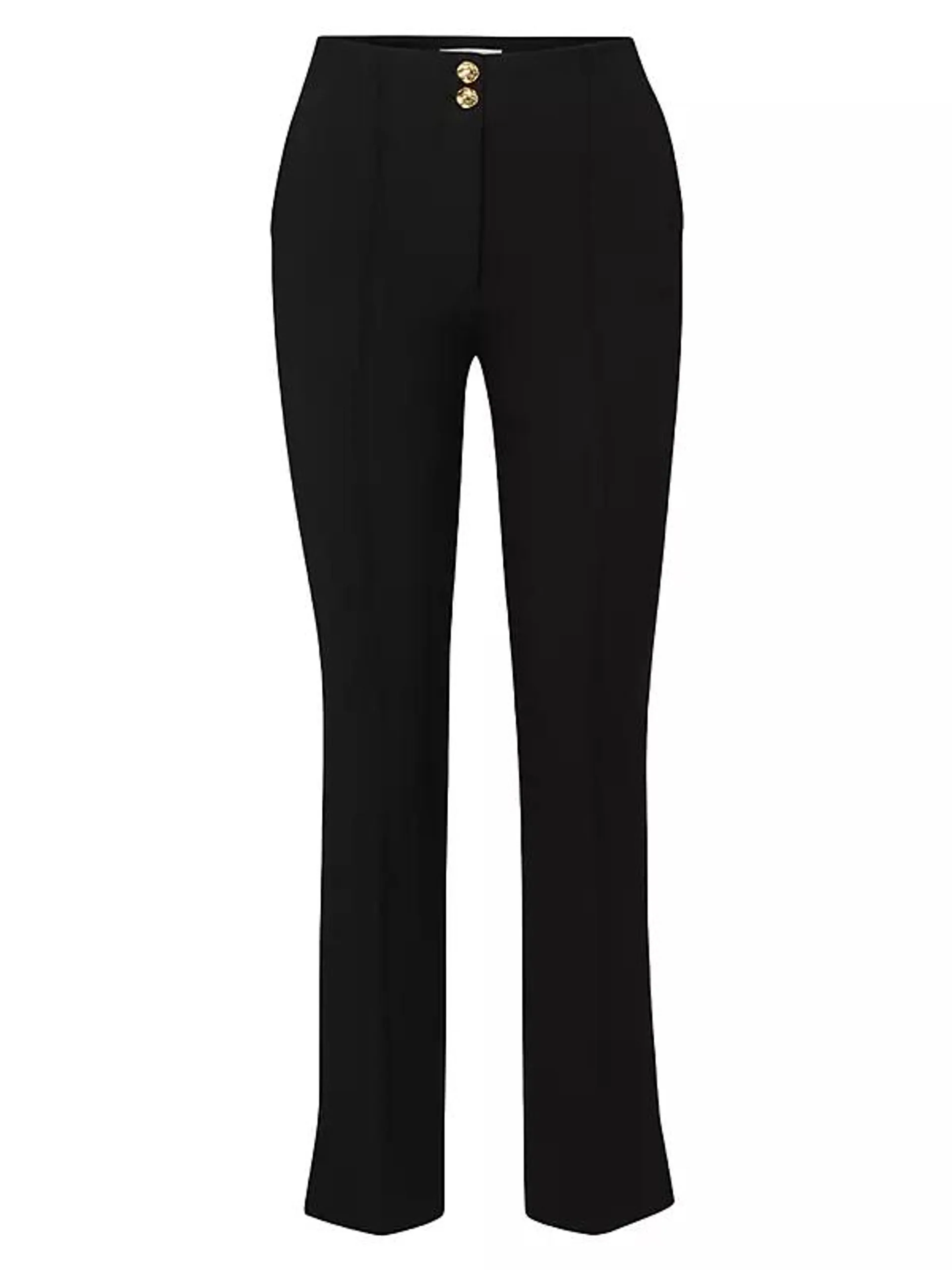 Kean Seamed Mid-Rise Pants