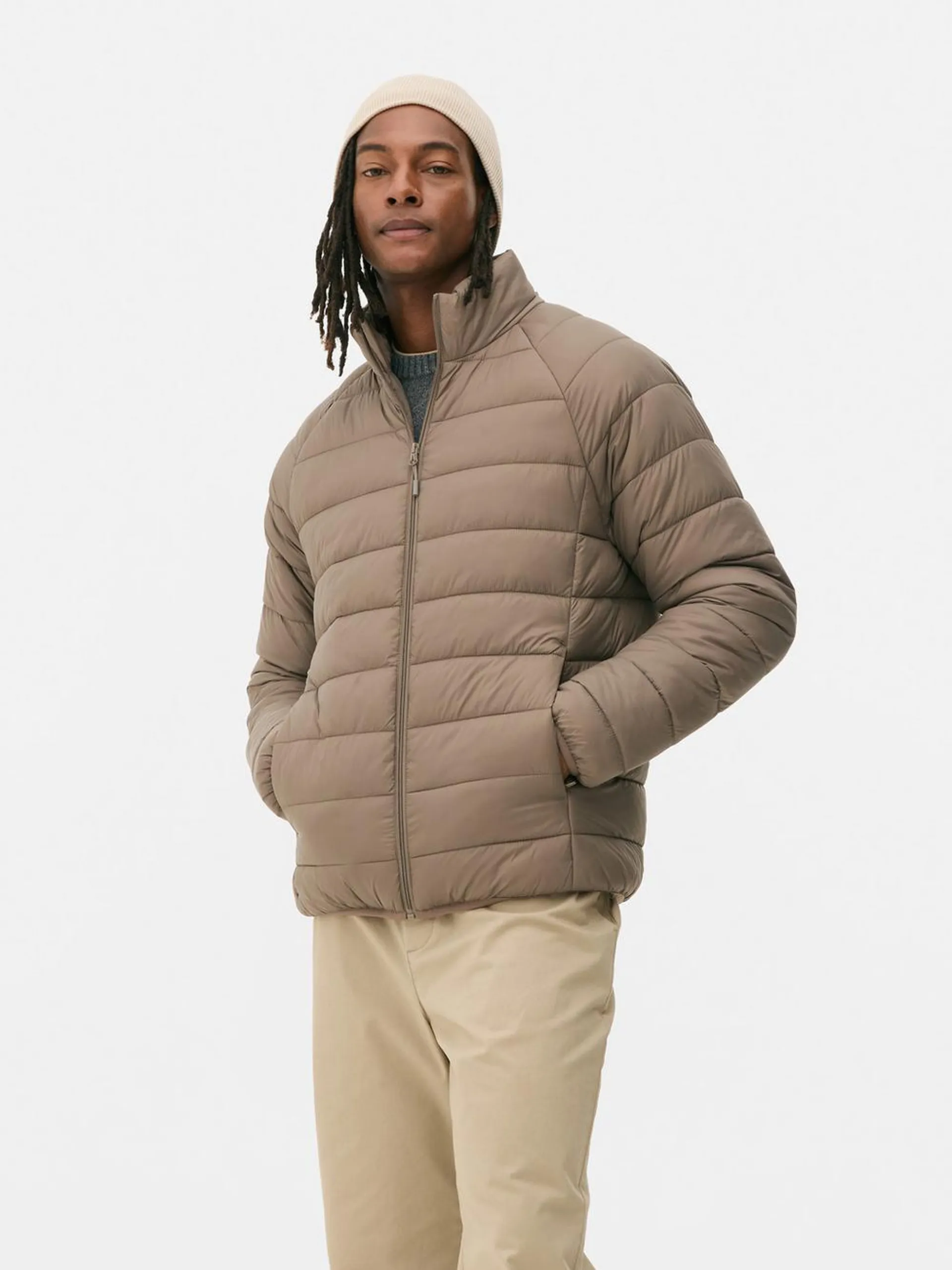 Funnel Neck Puffer Jacket