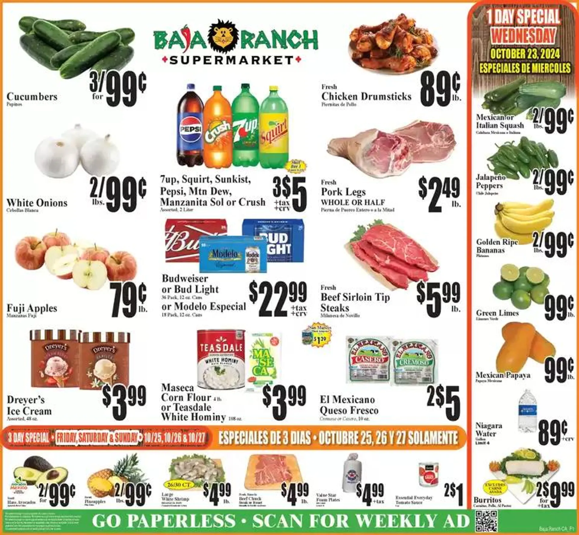 Baja Ranch weekly ad - 1