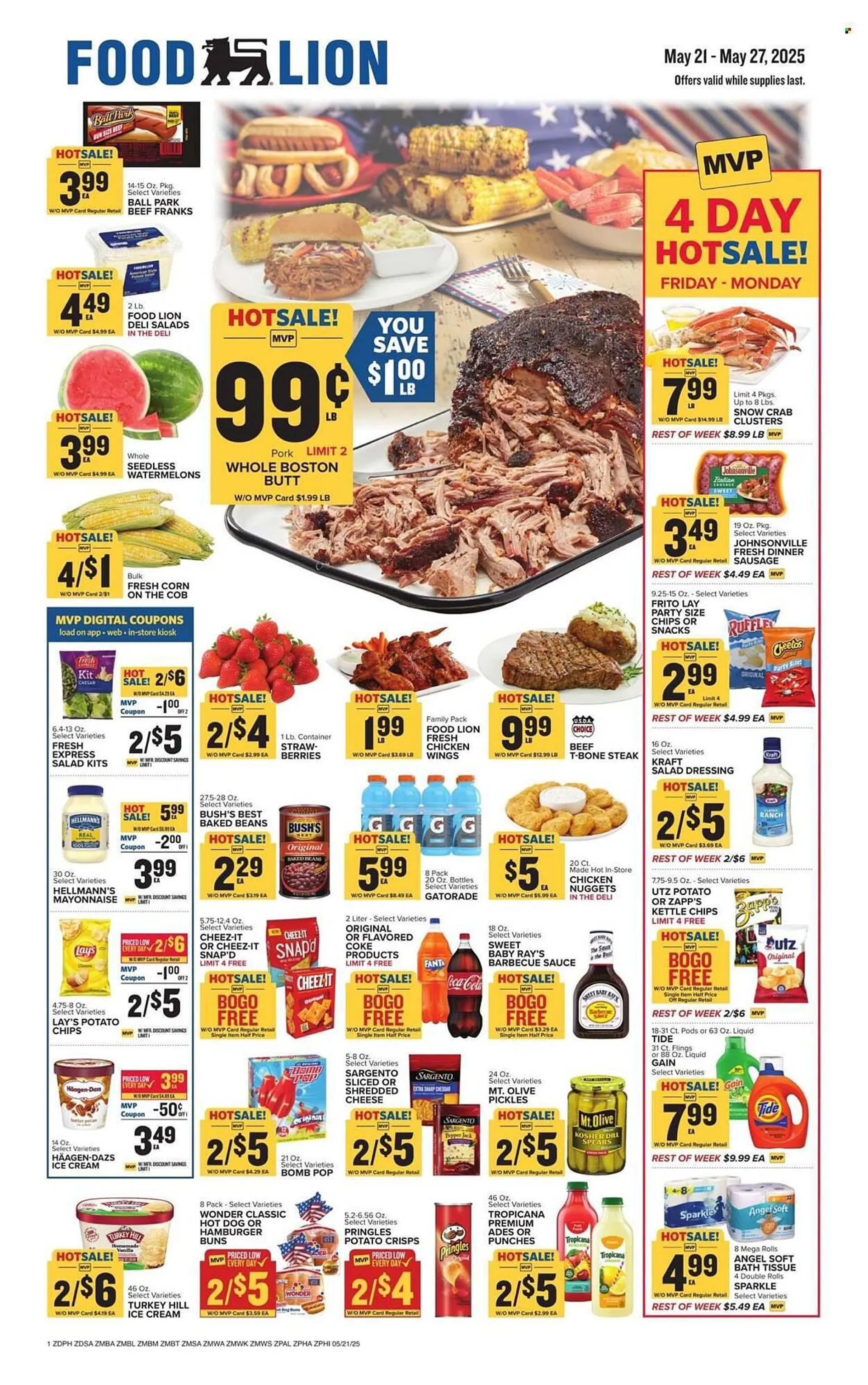 Weekly ad Food Lion Weekly Ad from May 21 to May 27 2025 - Page 1