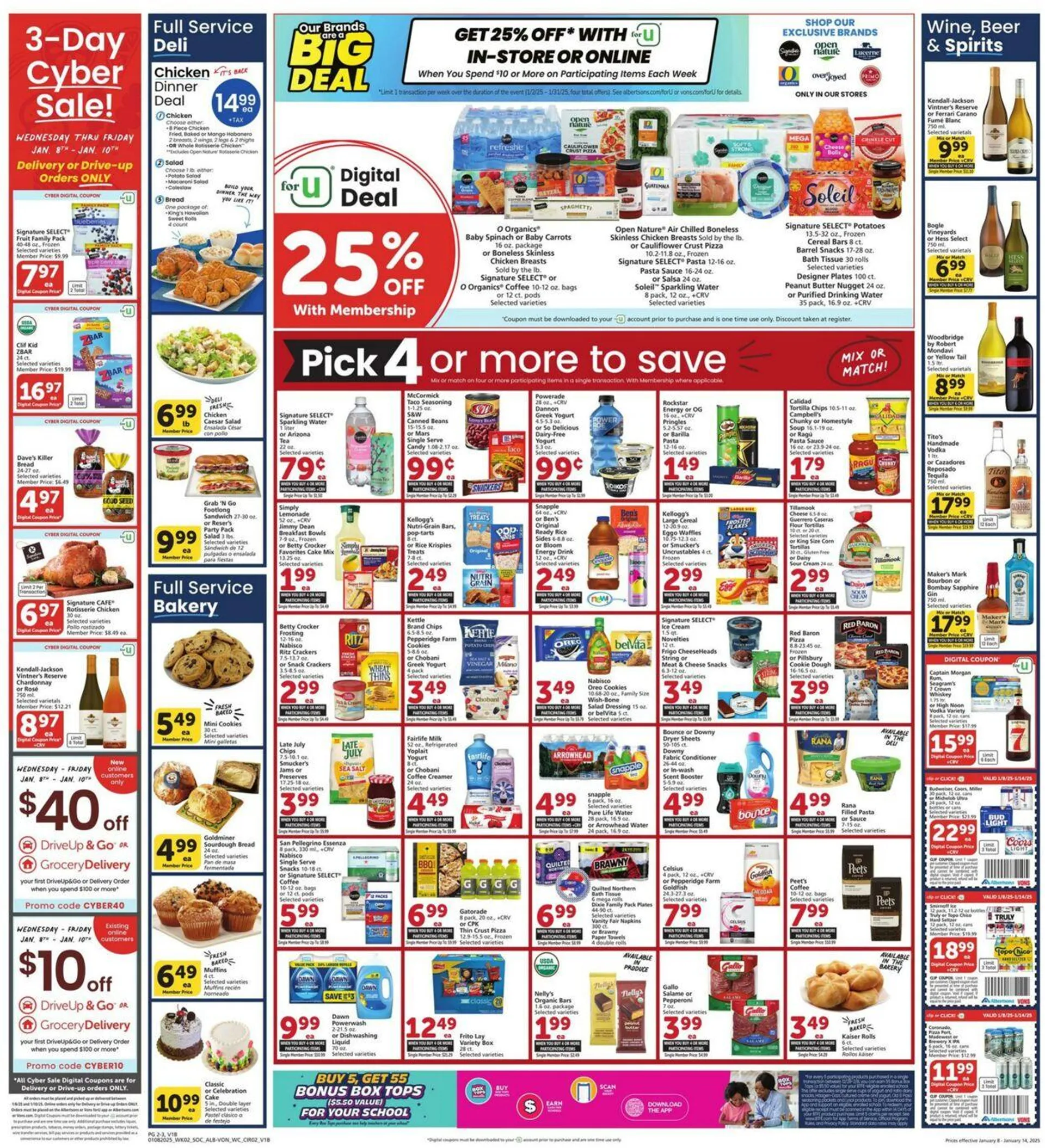 Weekly ad Vons Current weekly ad from January 8 to January 14 2025 - Page 2