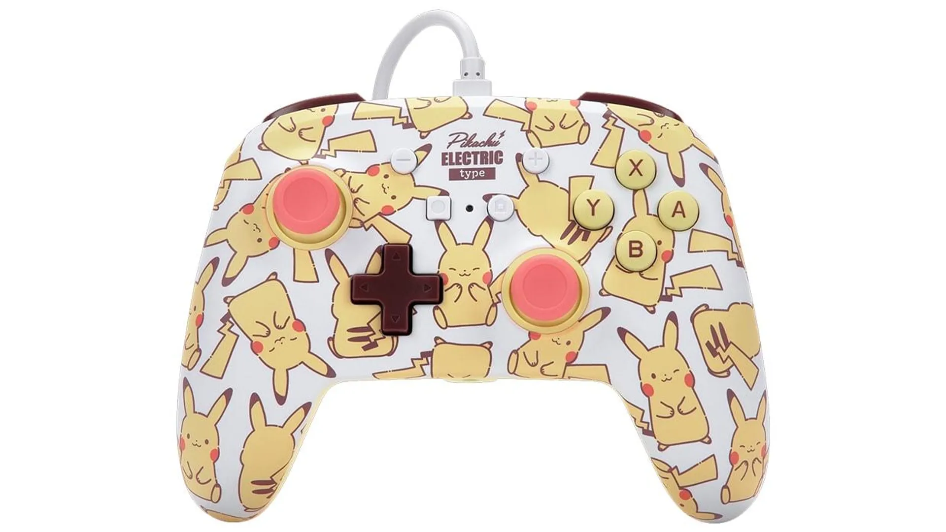 Enhanced Wired Controller for Nintendo Switch™ - Pikachu™ Blush