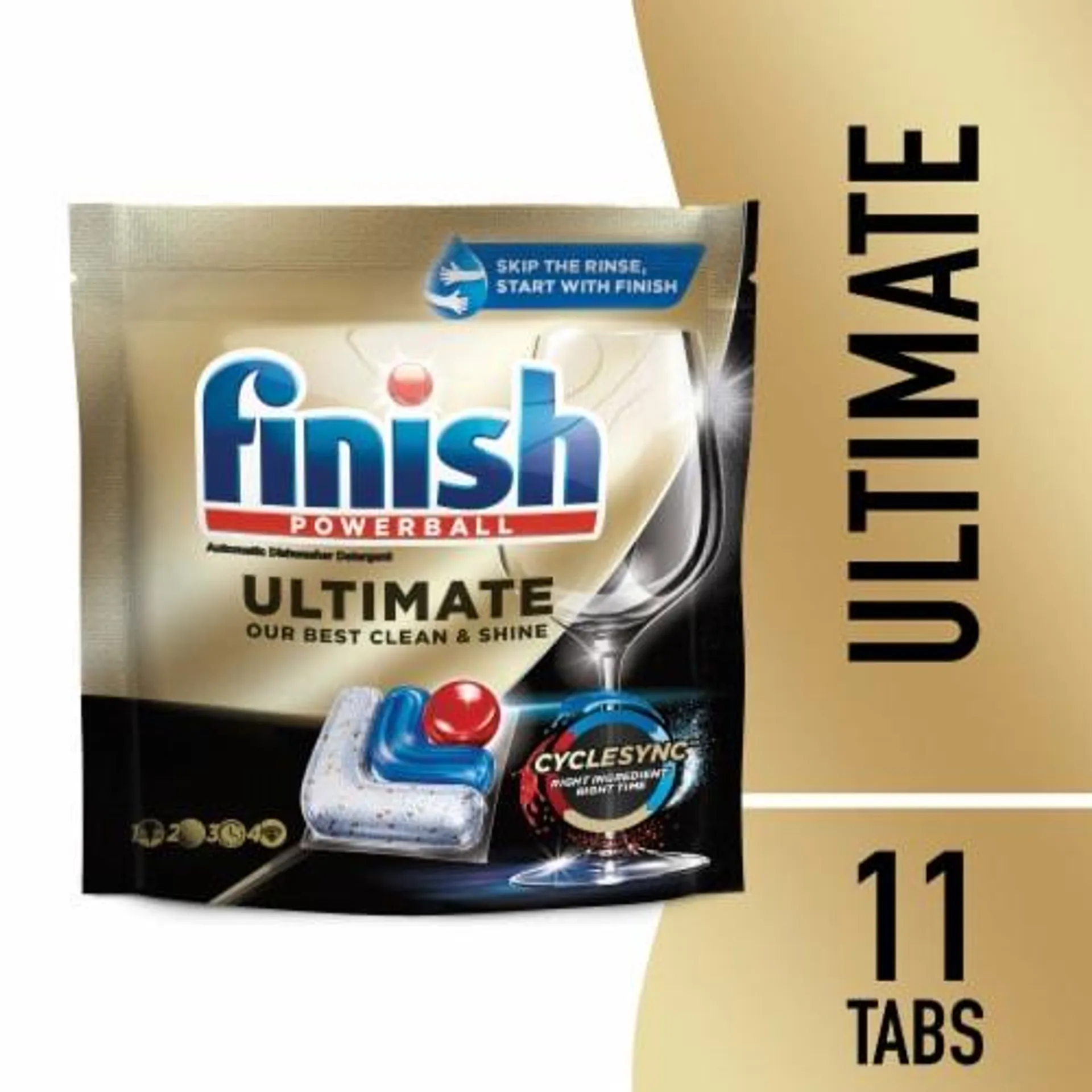 Finish Ultimate Dishwasher Detergent, Premium Dishwashing Tablets