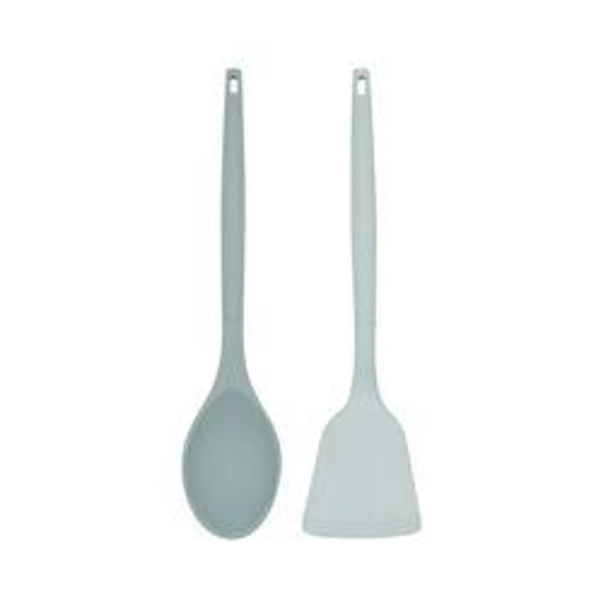 Just Cook Light Gray Utensil Set - 2 Piece