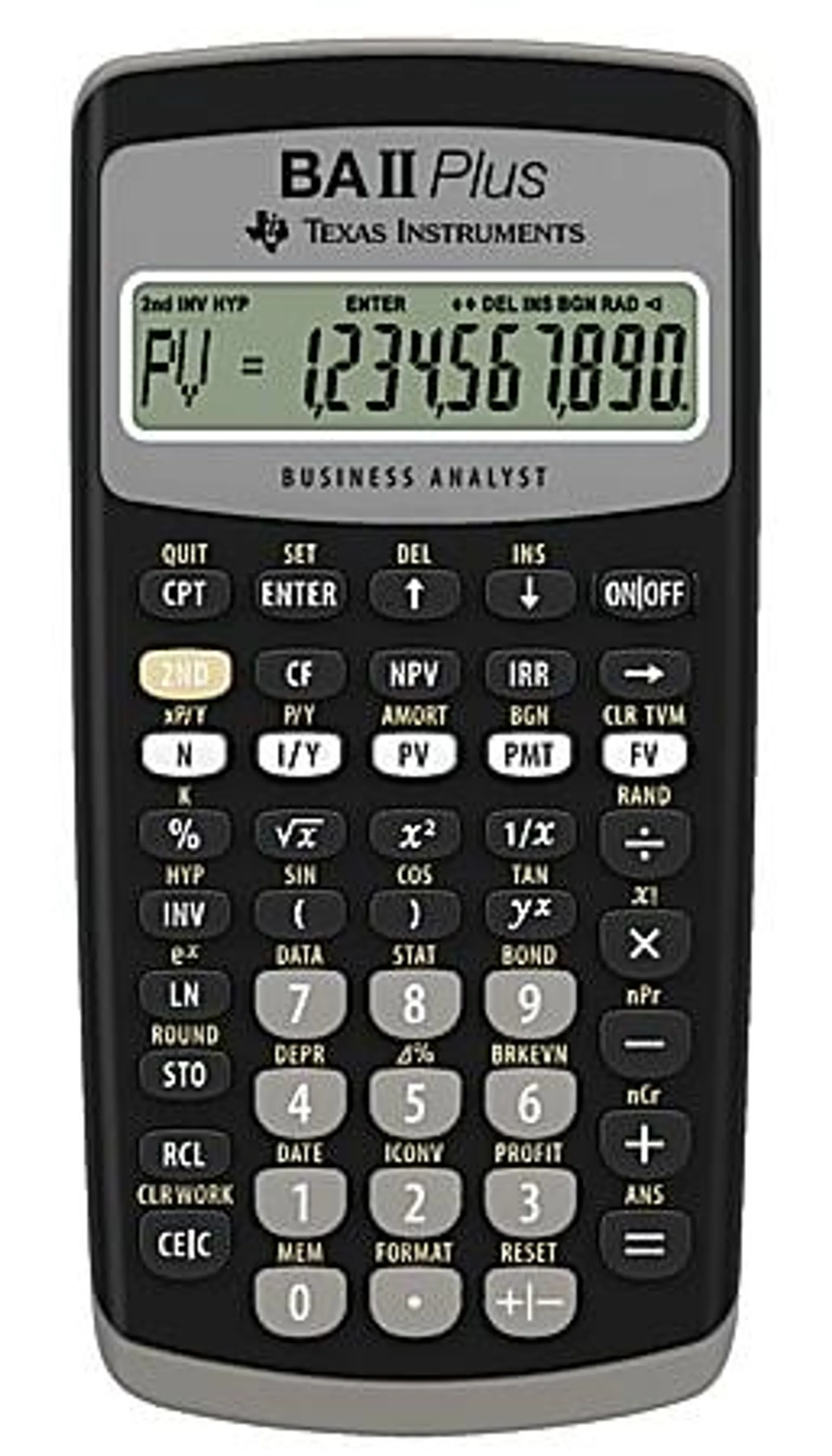 Texas Instruments® BA II Plus Financial Calculator