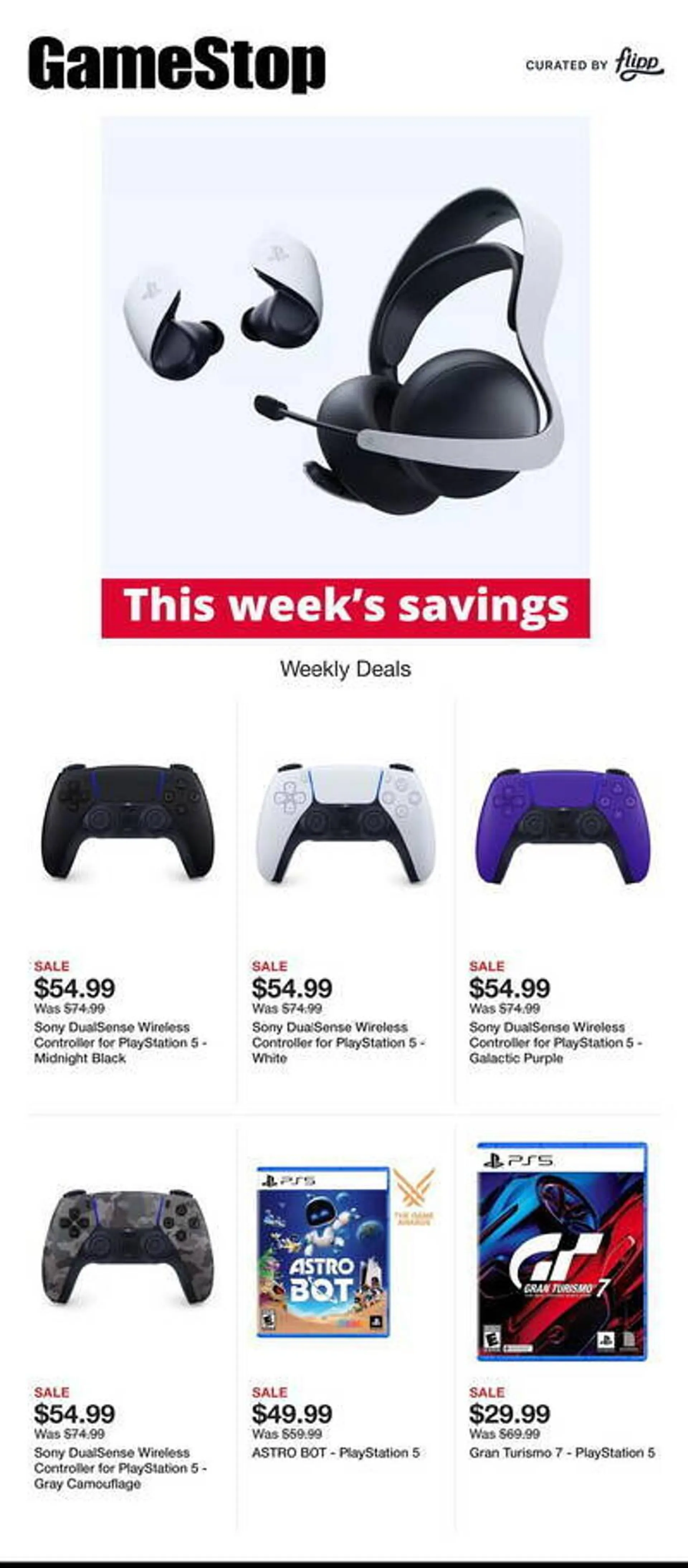 Game Stop Weekly Ad - 1