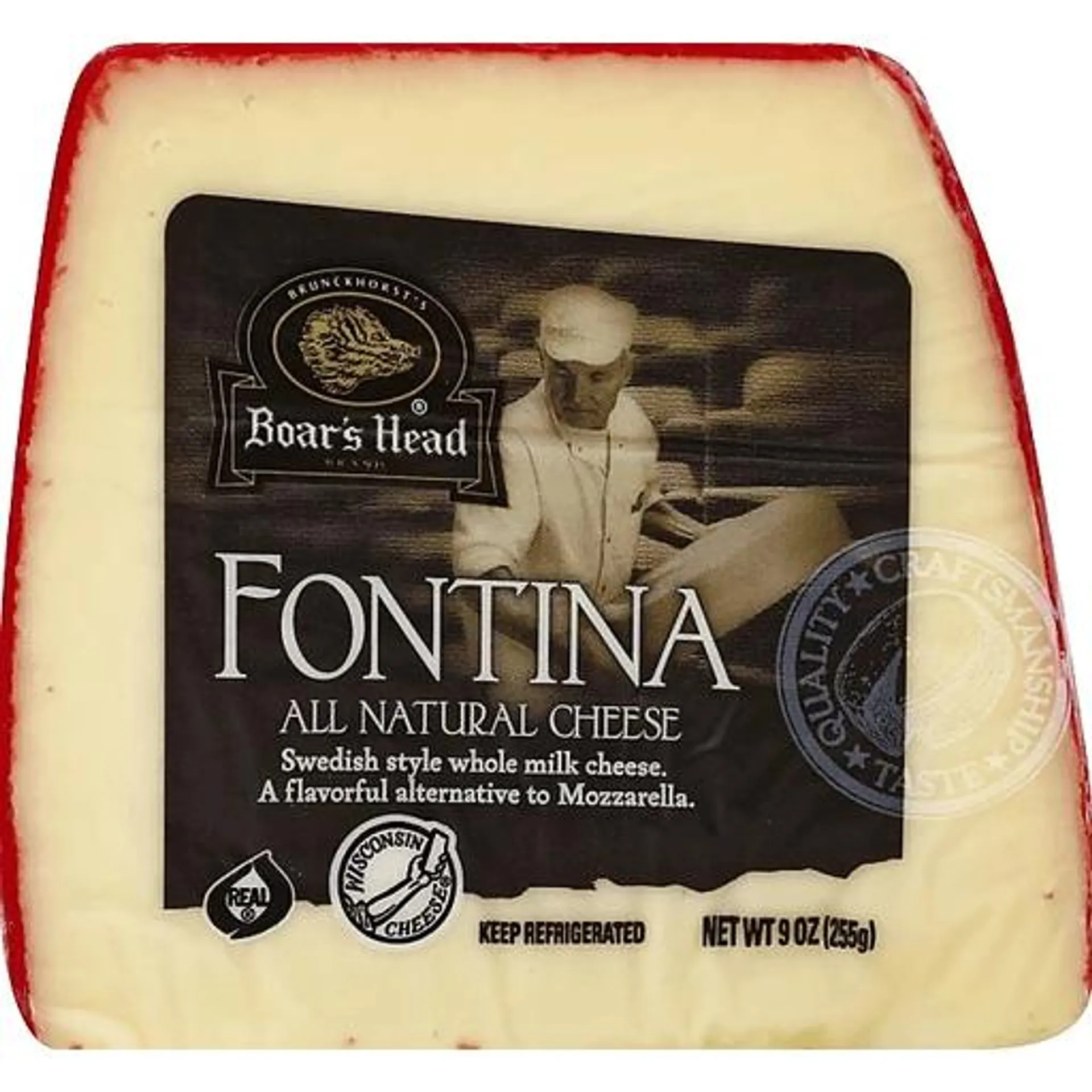 Boar's Head Fontina Cheese 9 oz