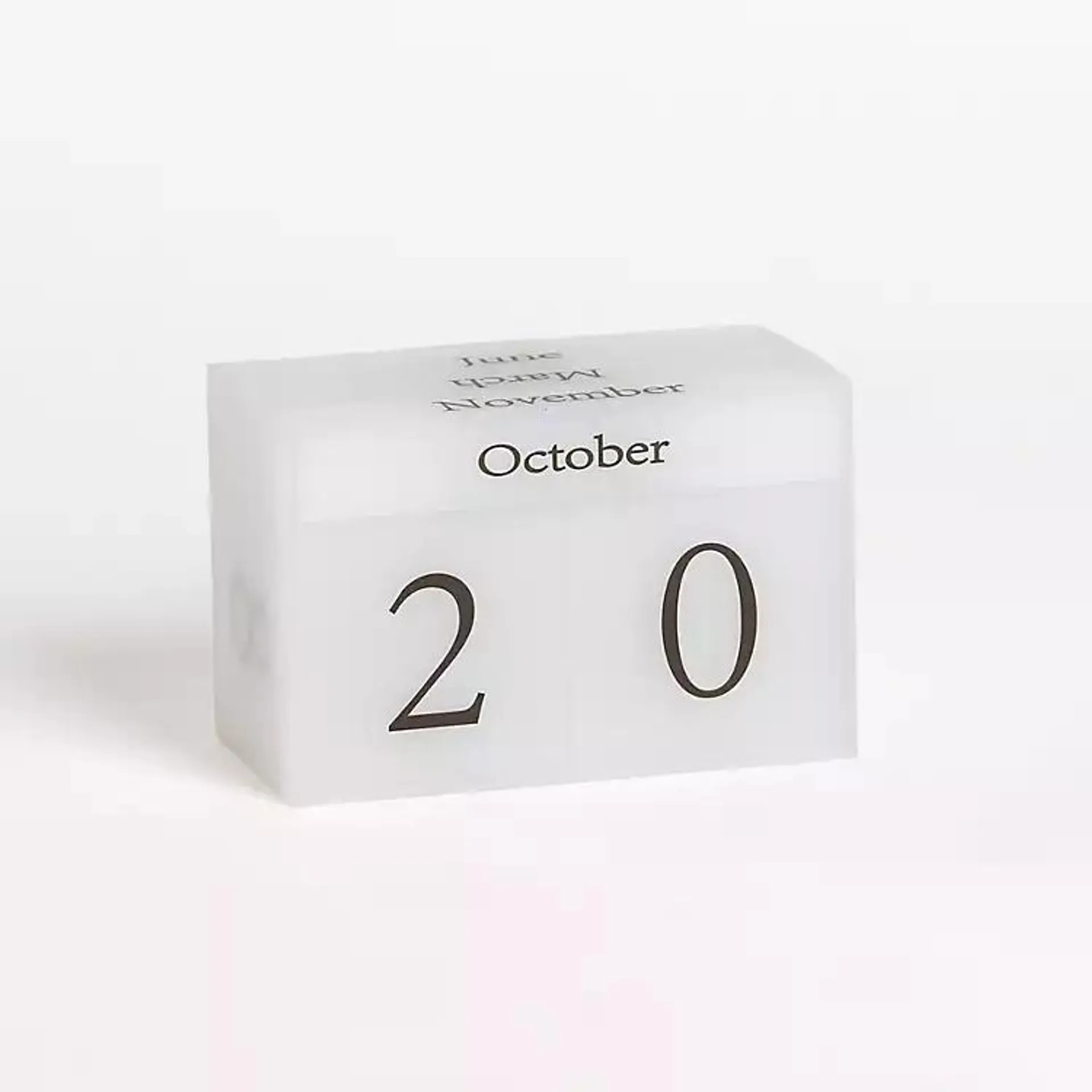 Acrylic Block Calendar