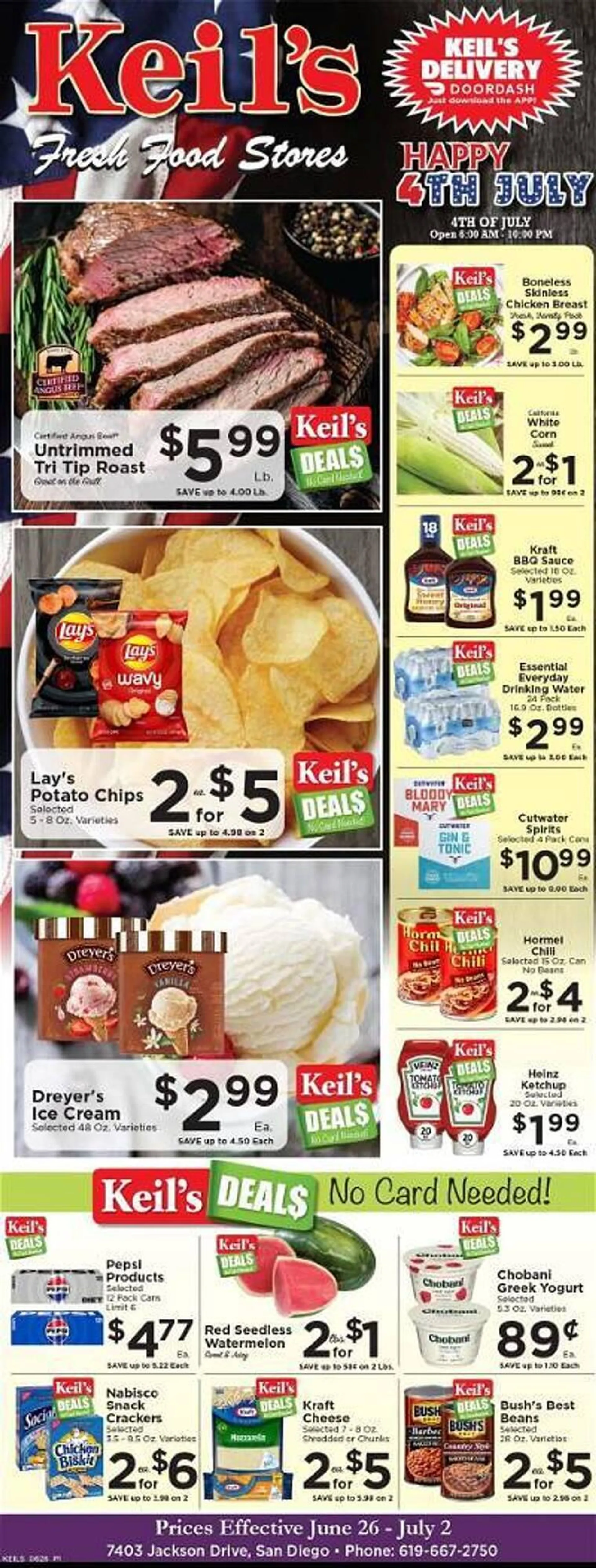 Keils Fresh Food Stores Weekly Ad - 1