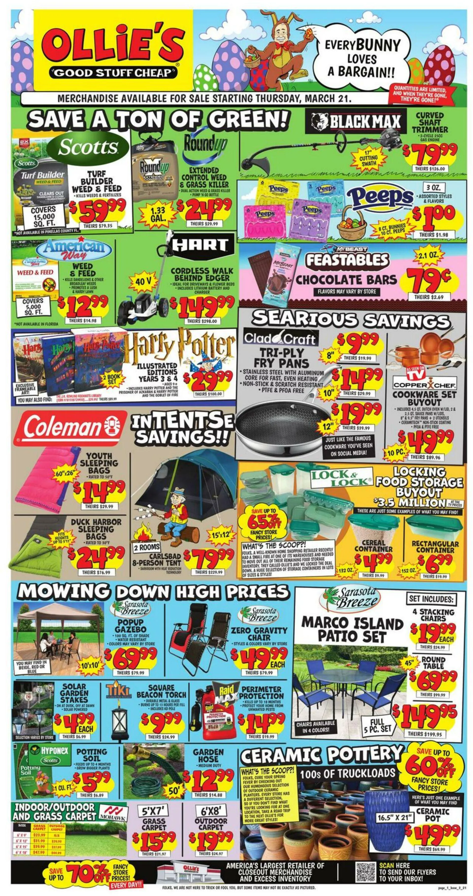 Weekly ad Ollie's - New Jersey Current weekly ad from March 21 to March 27 2024 - Page 