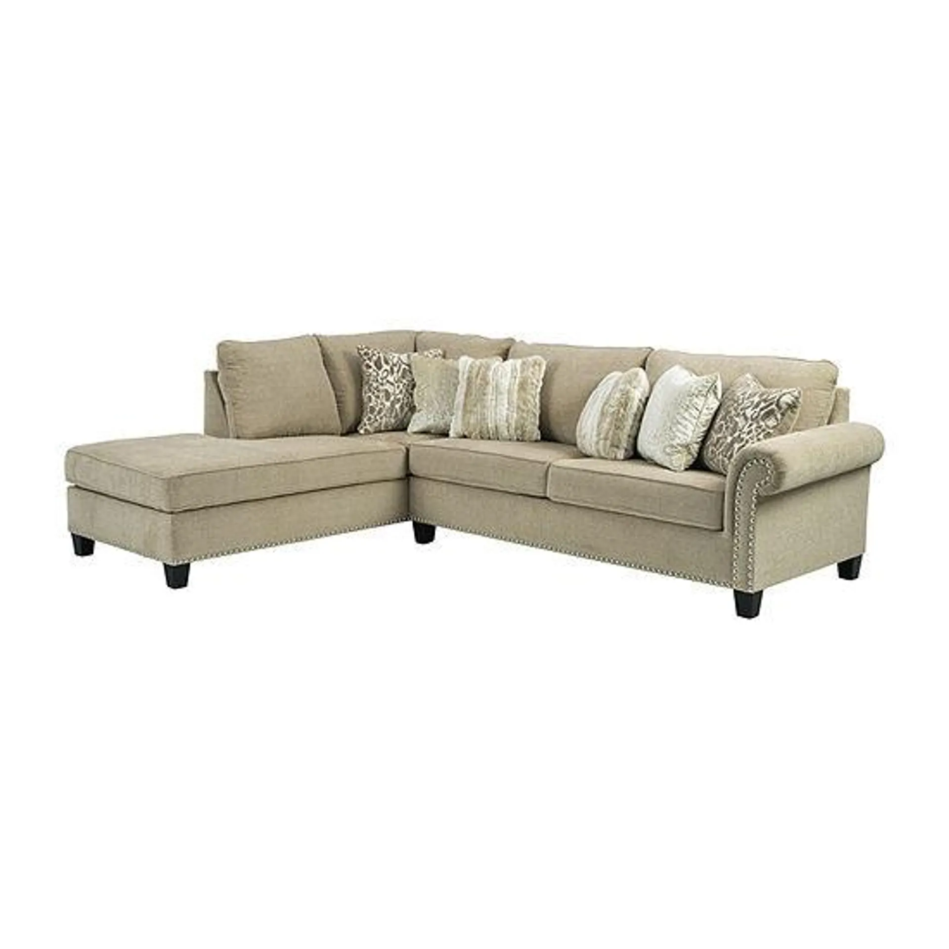 Signature Design by Ashley® Dovemont 2-Pc Sectional with Left Arm Facing Chaise