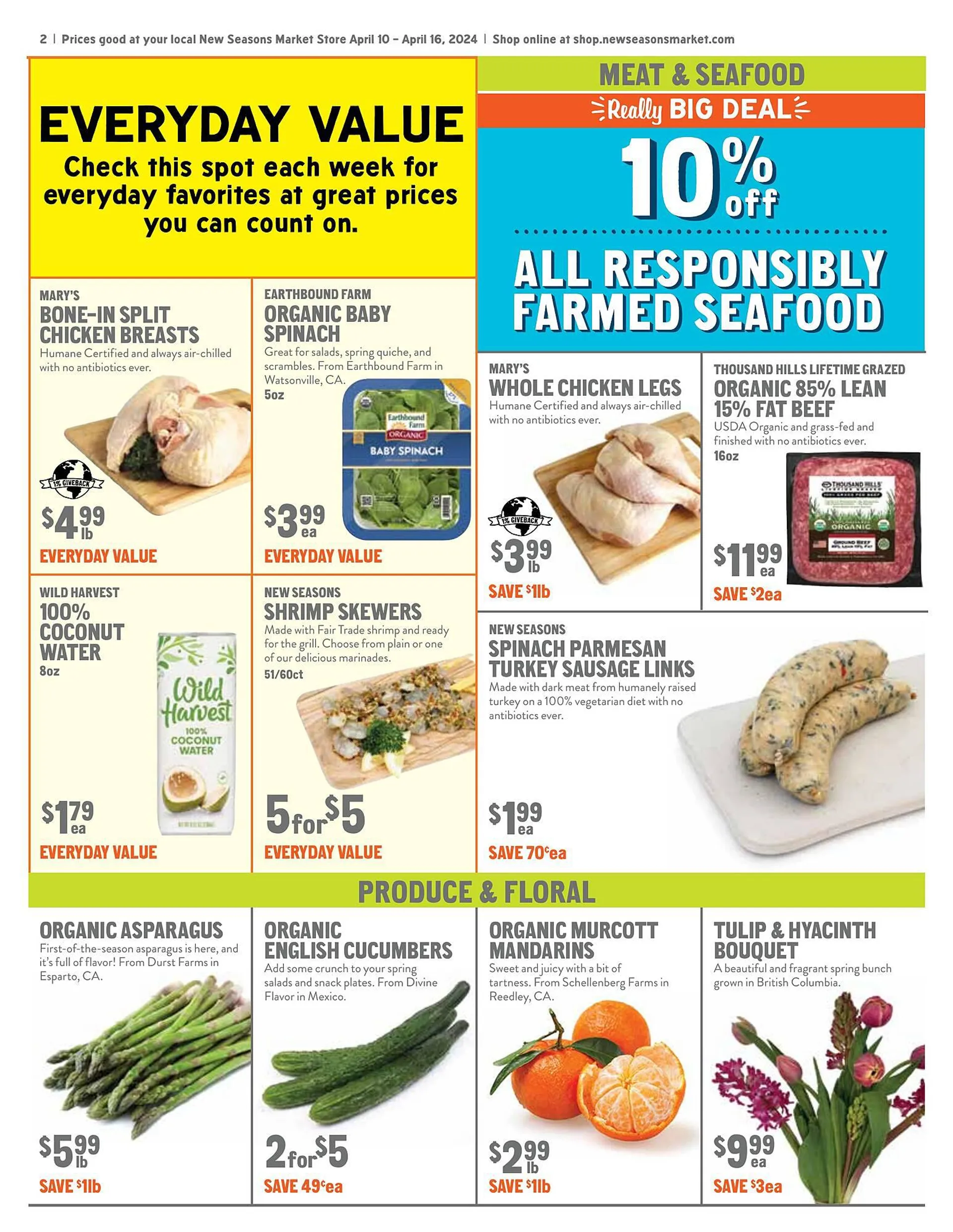 Weekly ad New Seasons Market ad from April 10 to April 16 2024 - Page 2