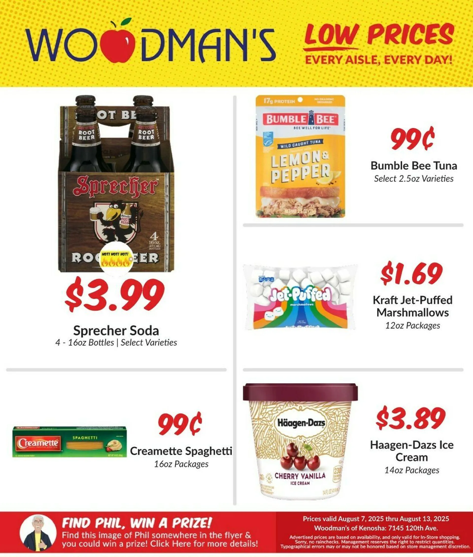 Weekly ad Woodman's Market - KENOSHA, WI from August 14 to August 20 2025 - Page 1