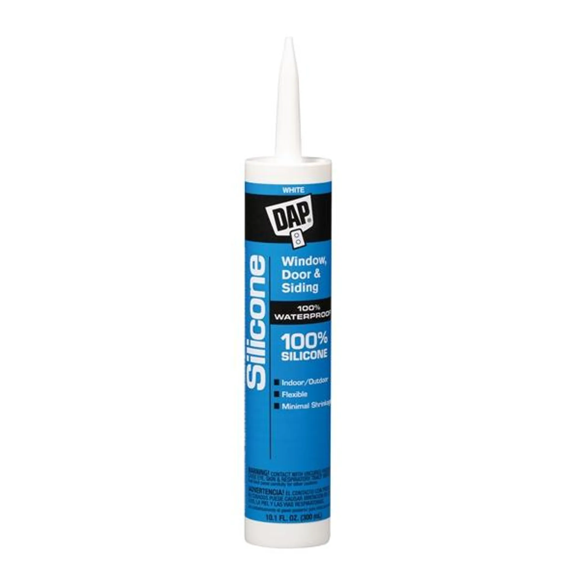 08646 Window and Door Sealant, White, -40 to 400 deg F, 10.1 fl-oz Cartridge