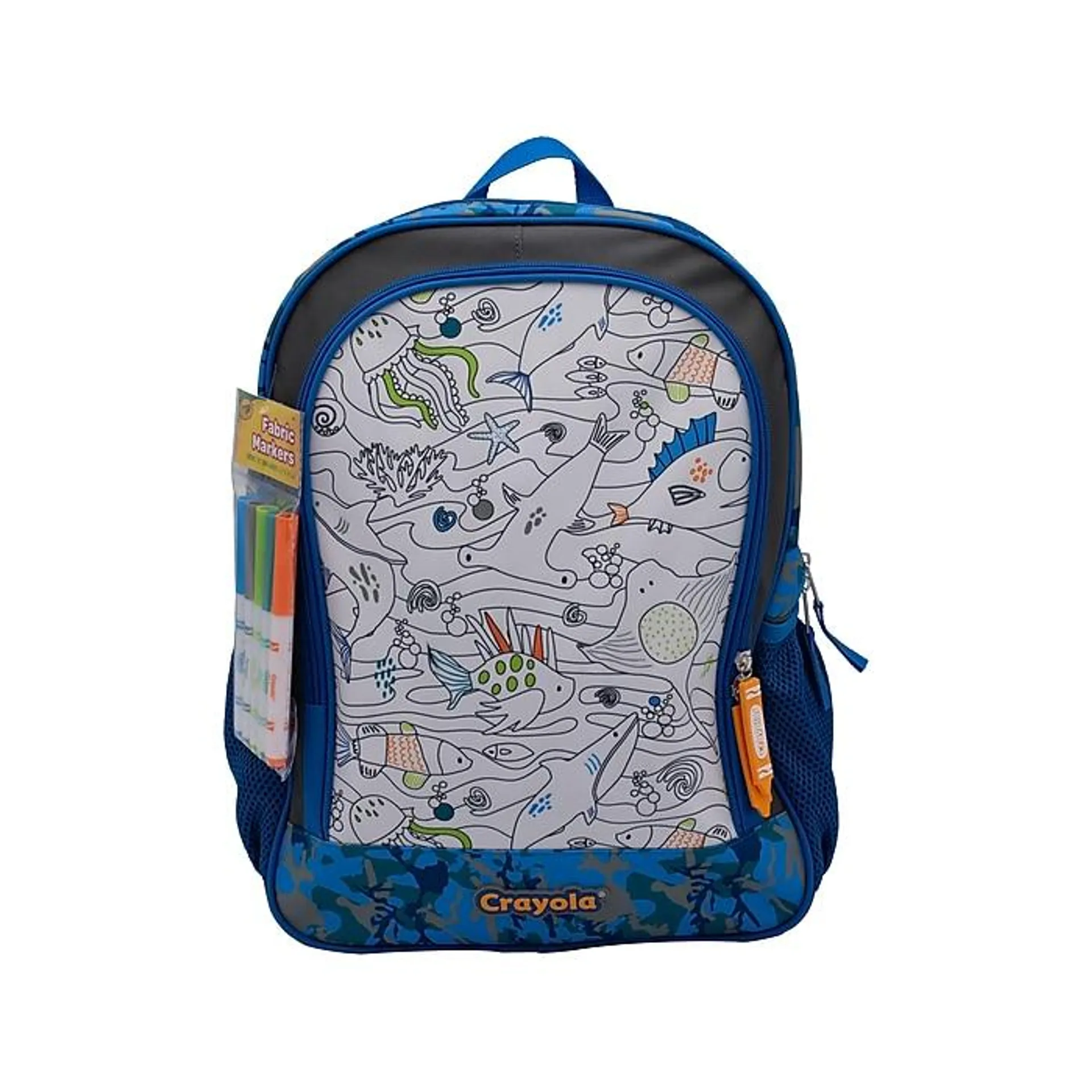 Crayola Color-Your-Own Oceanfront Backpack,