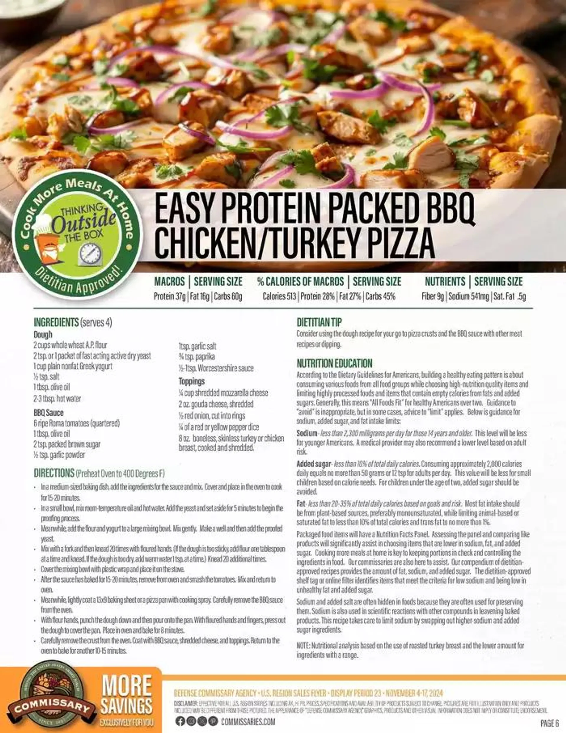 Weekly ad Flyer Commissary from November 4 to November 17 2024 - Page 6