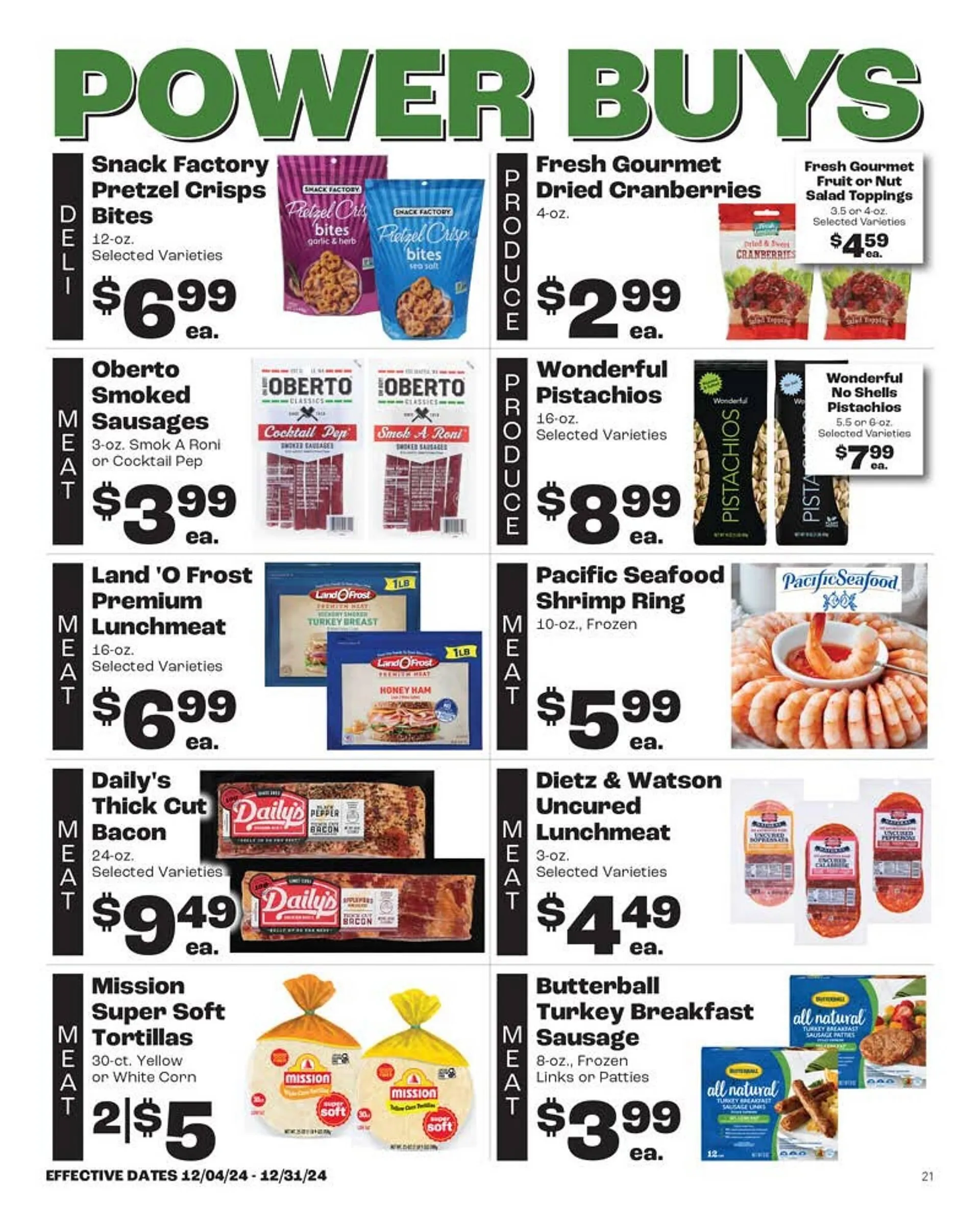 Weekly ad Rosauers Weekly Ad from December 11 to December 31 2024 - Page 21