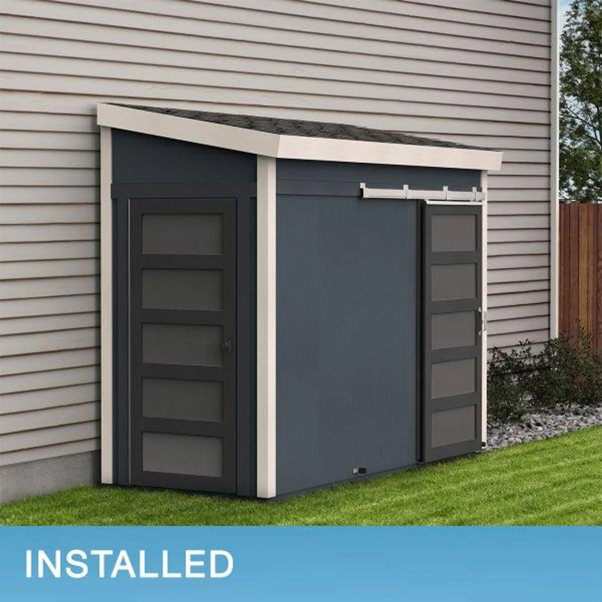 Installed Sheds by Gorilla - Eclipse Shed