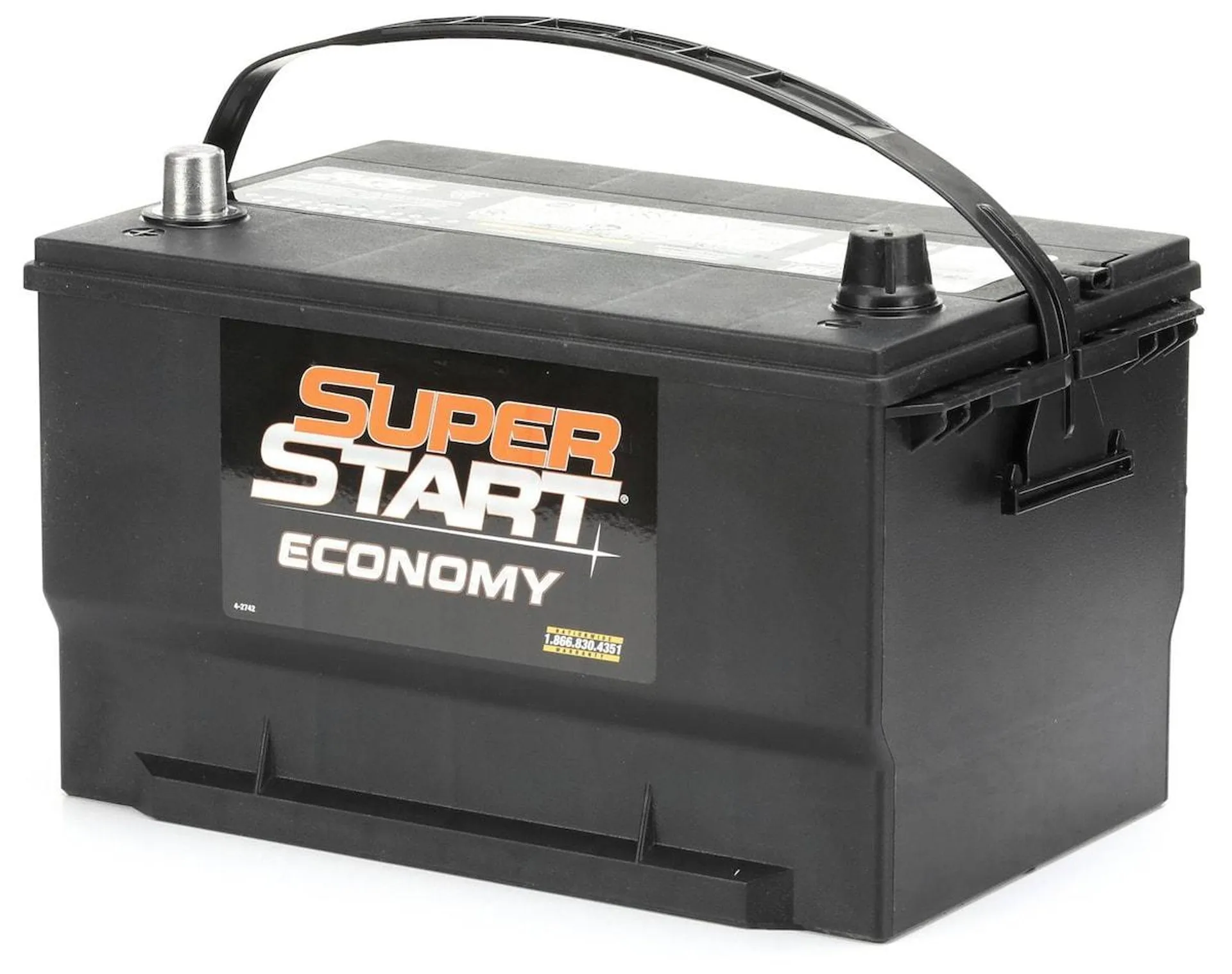 Super Start Economy Standard Flooded Top Post Battery Group Size 65 - 65ECO