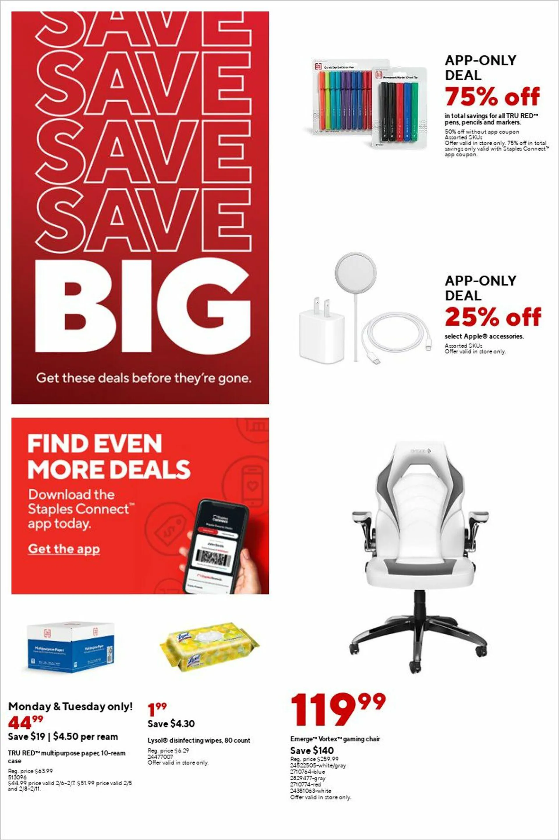 Staples Current weekly ad - 3