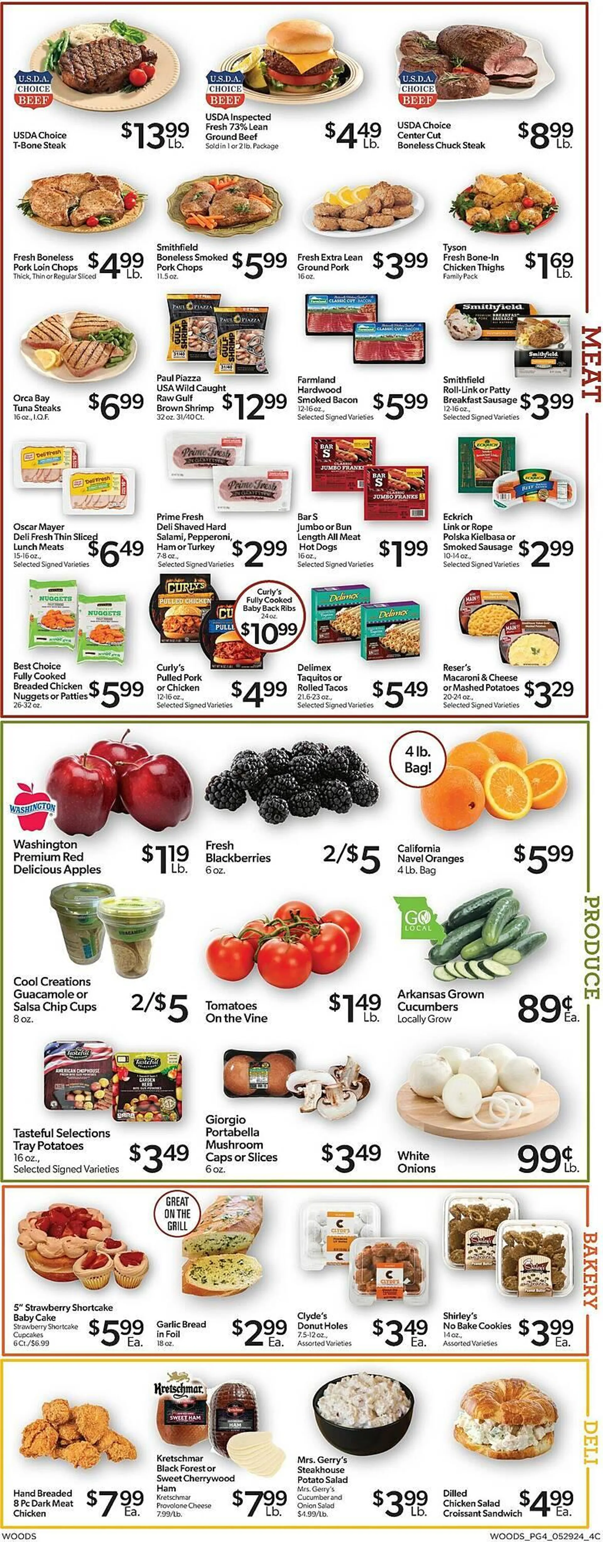 Woods Supermarket Weekly Ad - 4