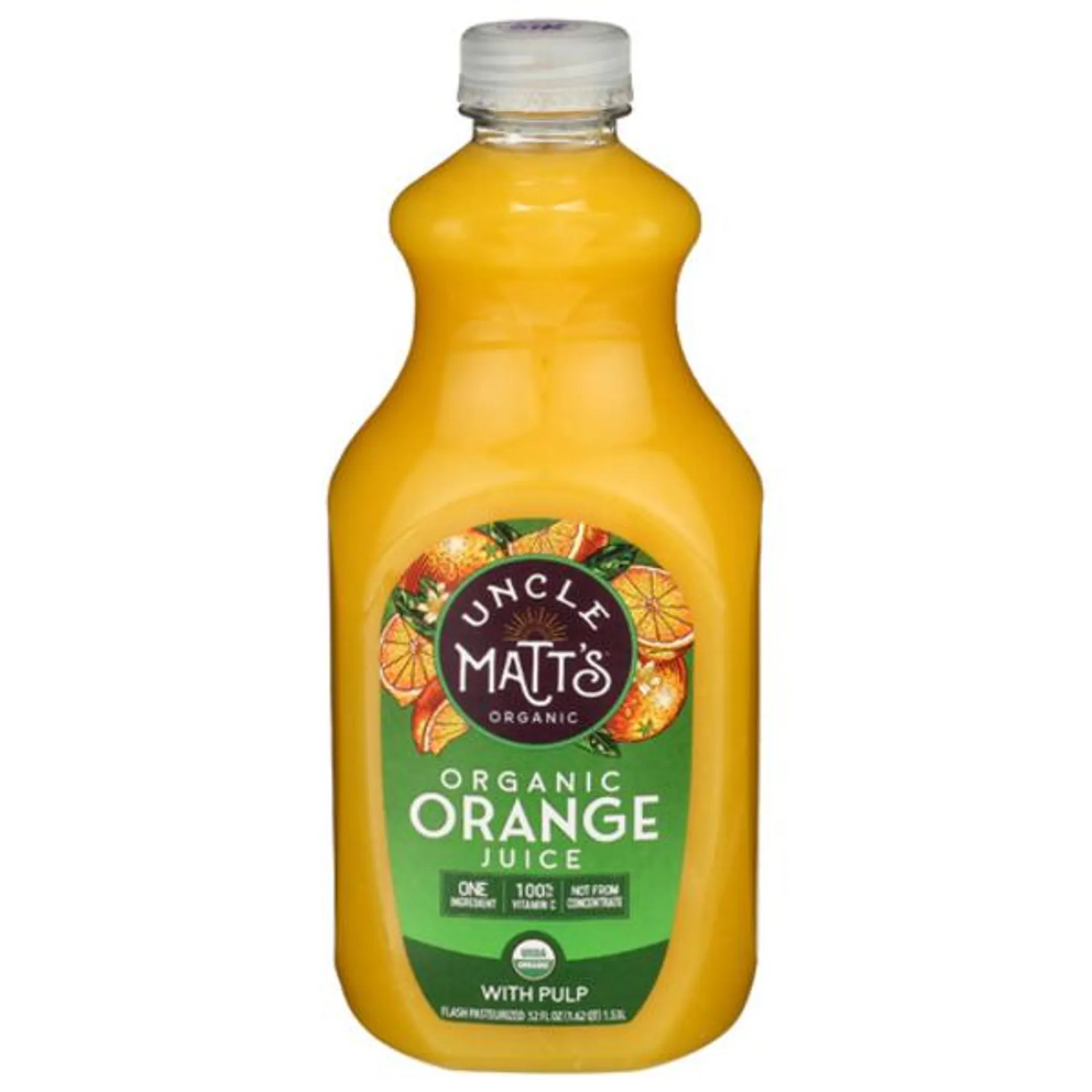 Uncle Matt's Organic Orange Juice with Pulp