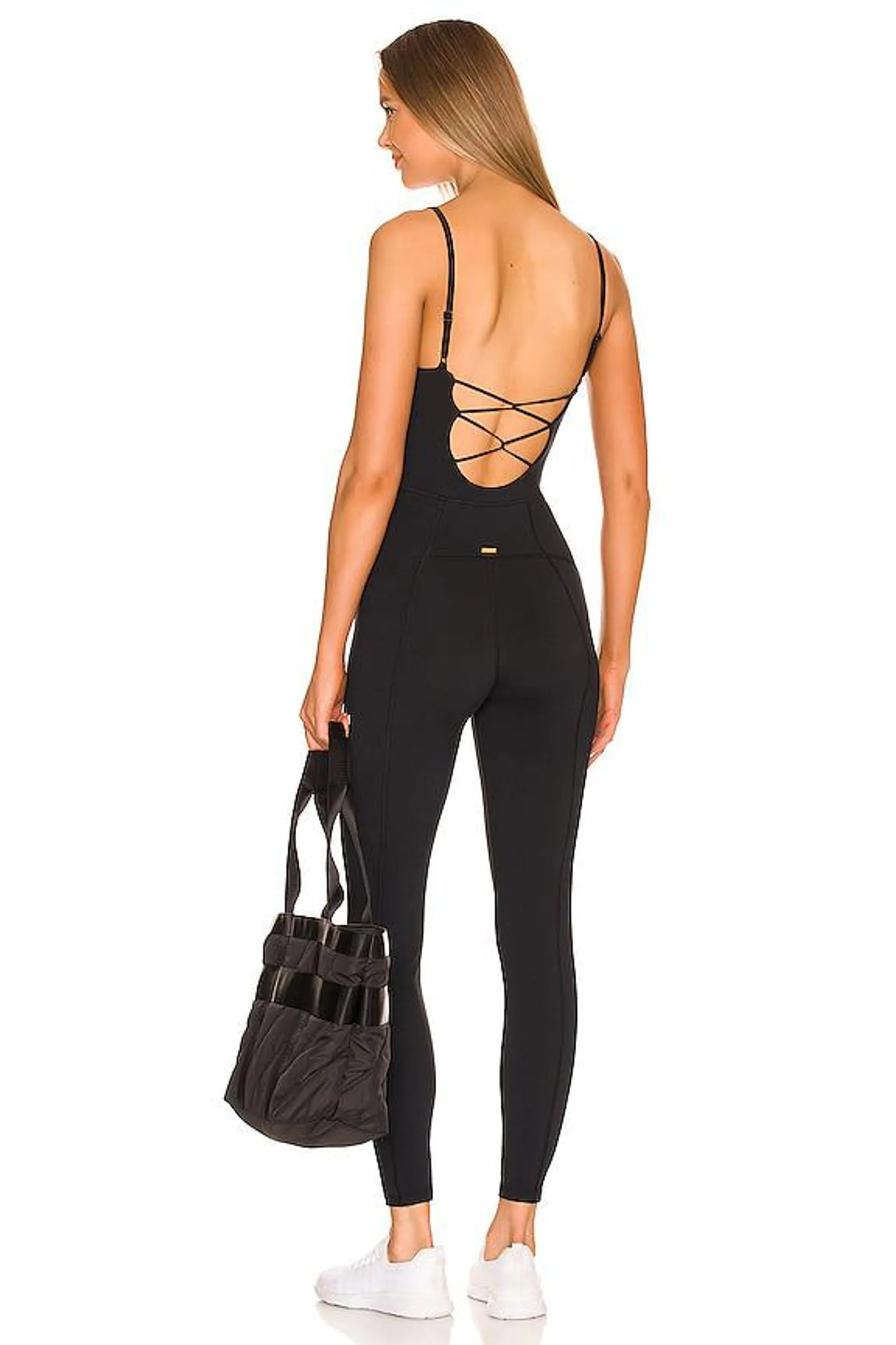 favorite LSPACE Go The Distance Jumpsuit in Black