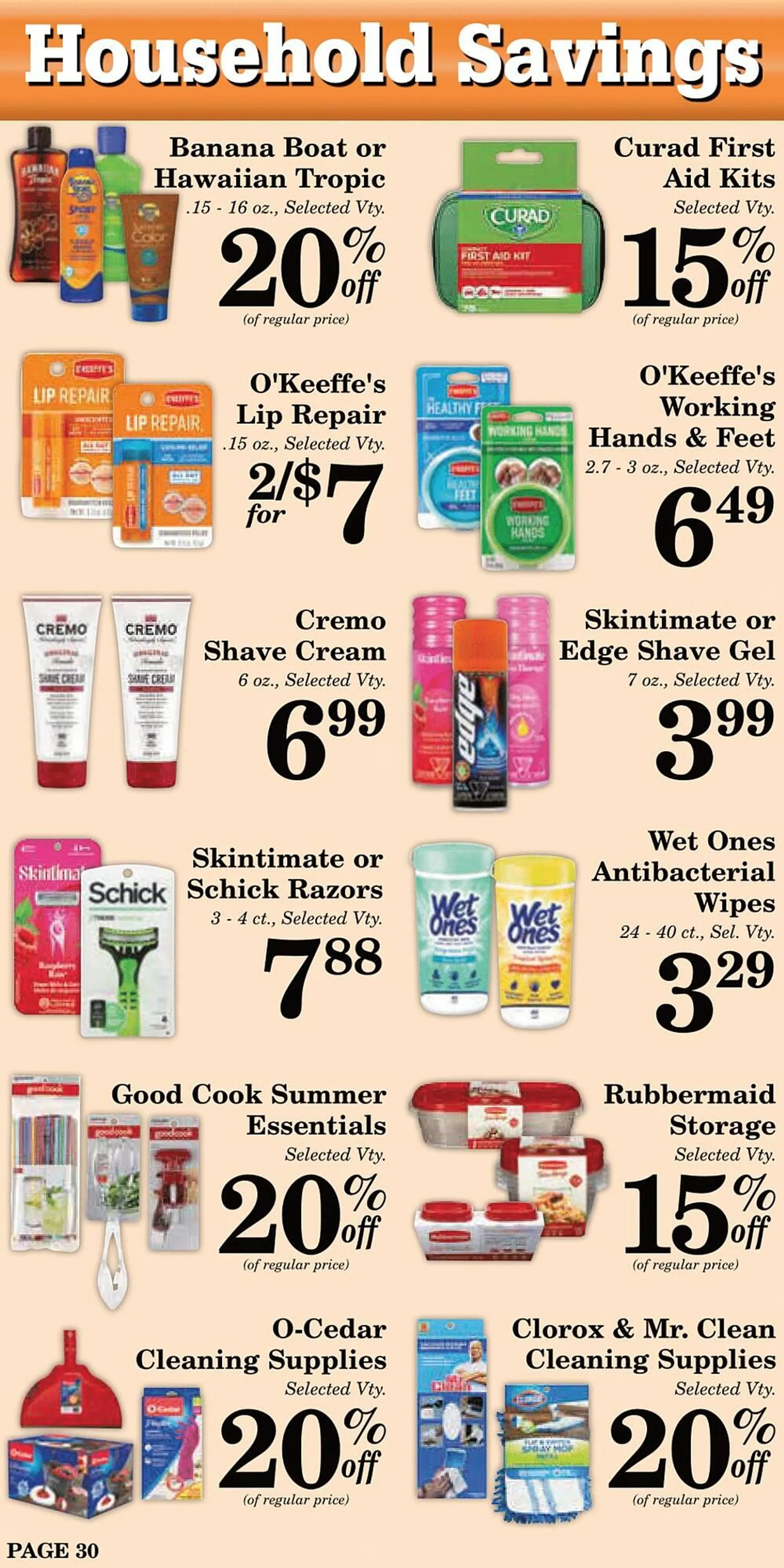 Weekly ad Harvest Foods ad from April 30 to May 27 2025 - Page 31