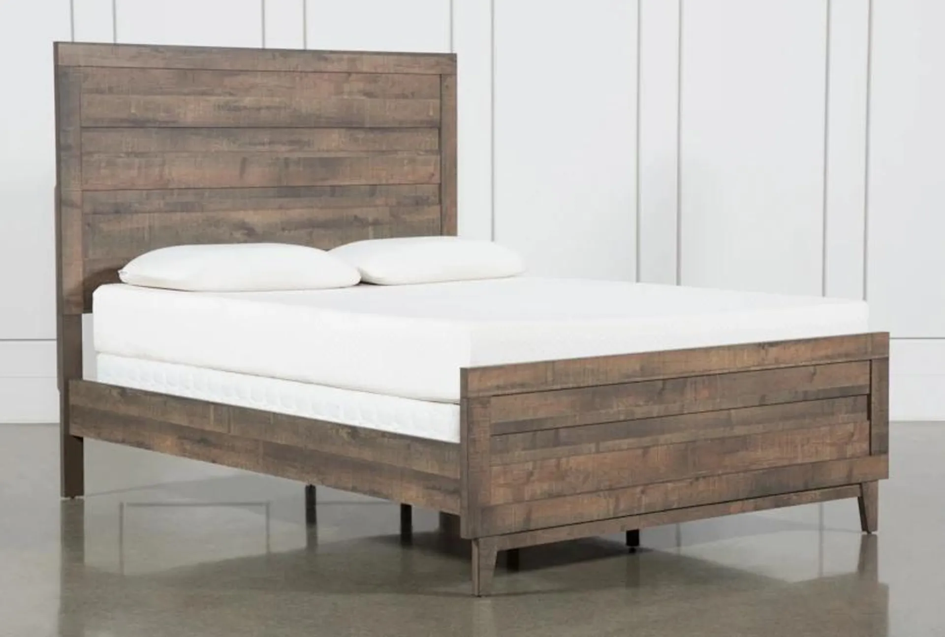 Ranier Full Wood Panel Bed