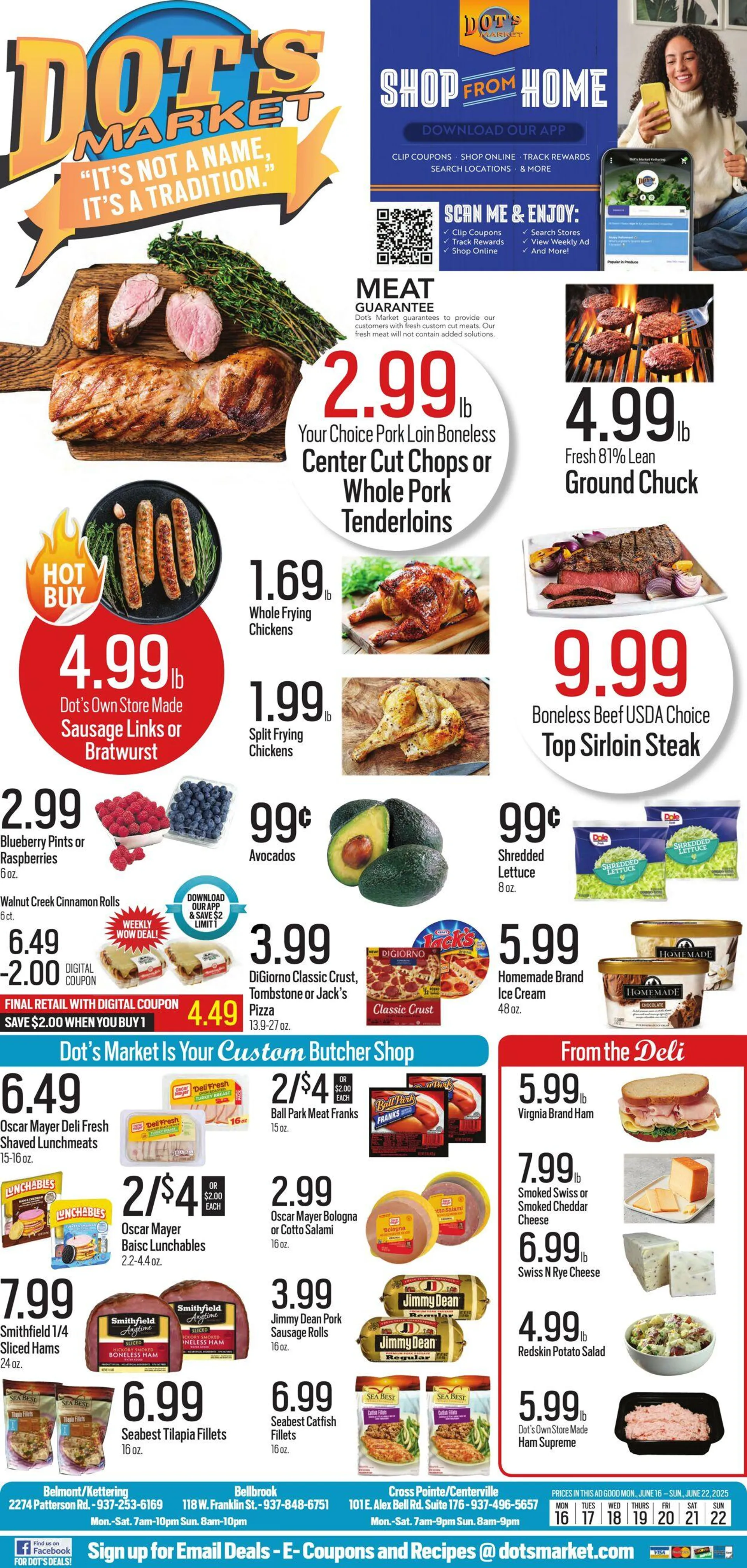 Weekly ad Dot's Market from June 16 to June 30 2025 - Page 1