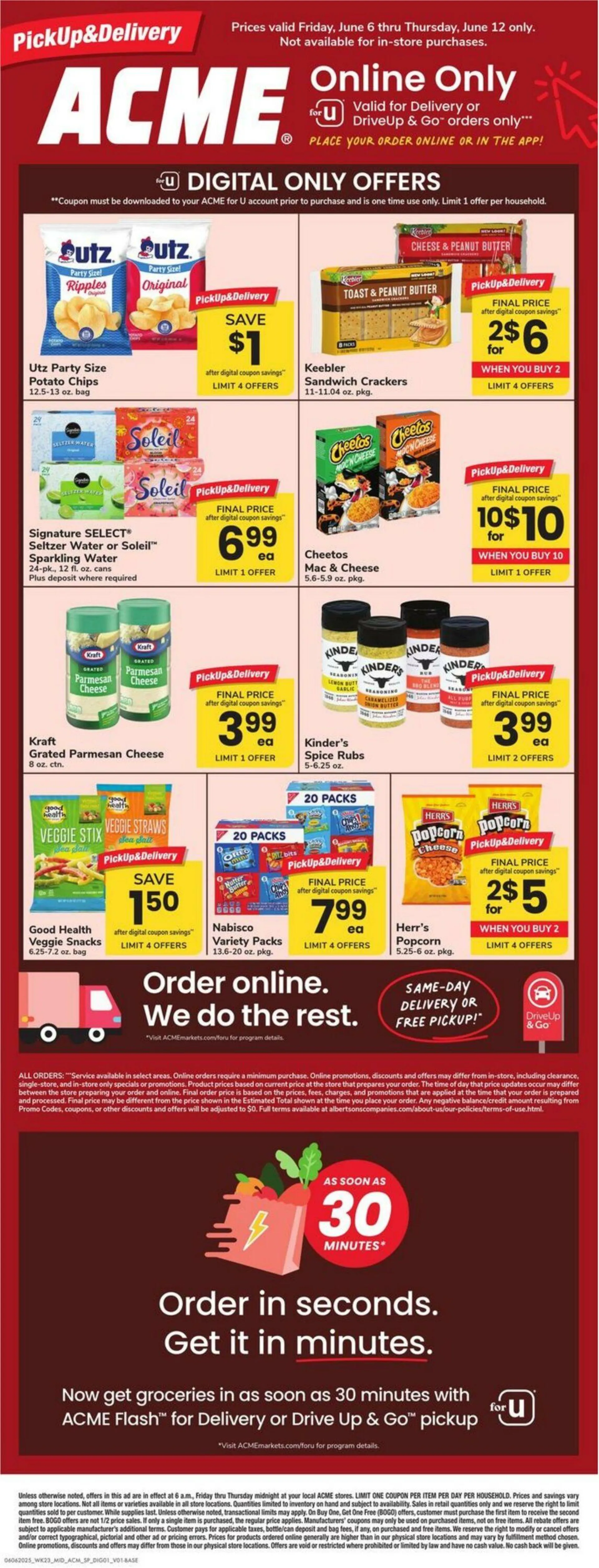 Weekly ad Acme Current weekly ad from June 6 to June 12 2025 - Page 1