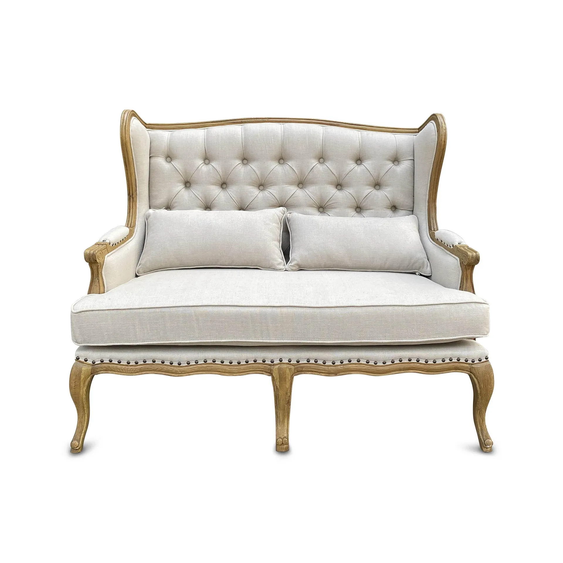 Saint-Raphael Tufted Settee