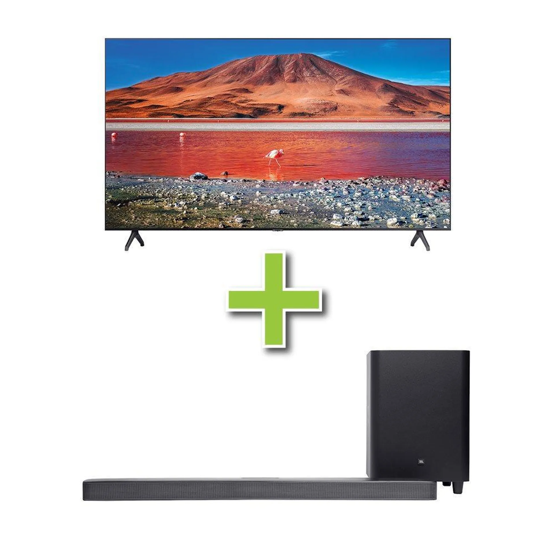 85" Samsung 4K Ultra HD Smart TV & JBL 5.1 ch Soundbar