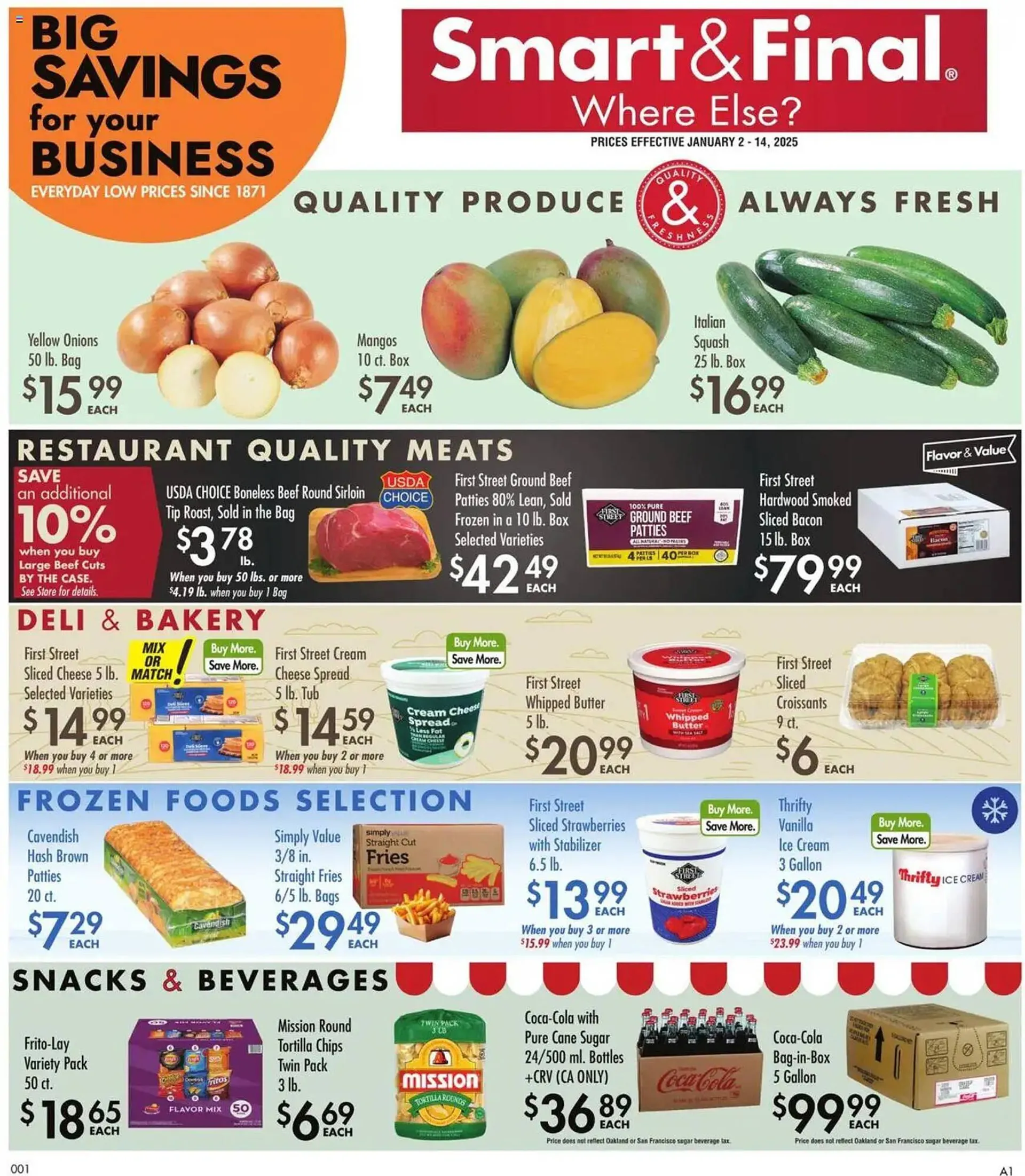 Smart & Final Weekly Ad - 1