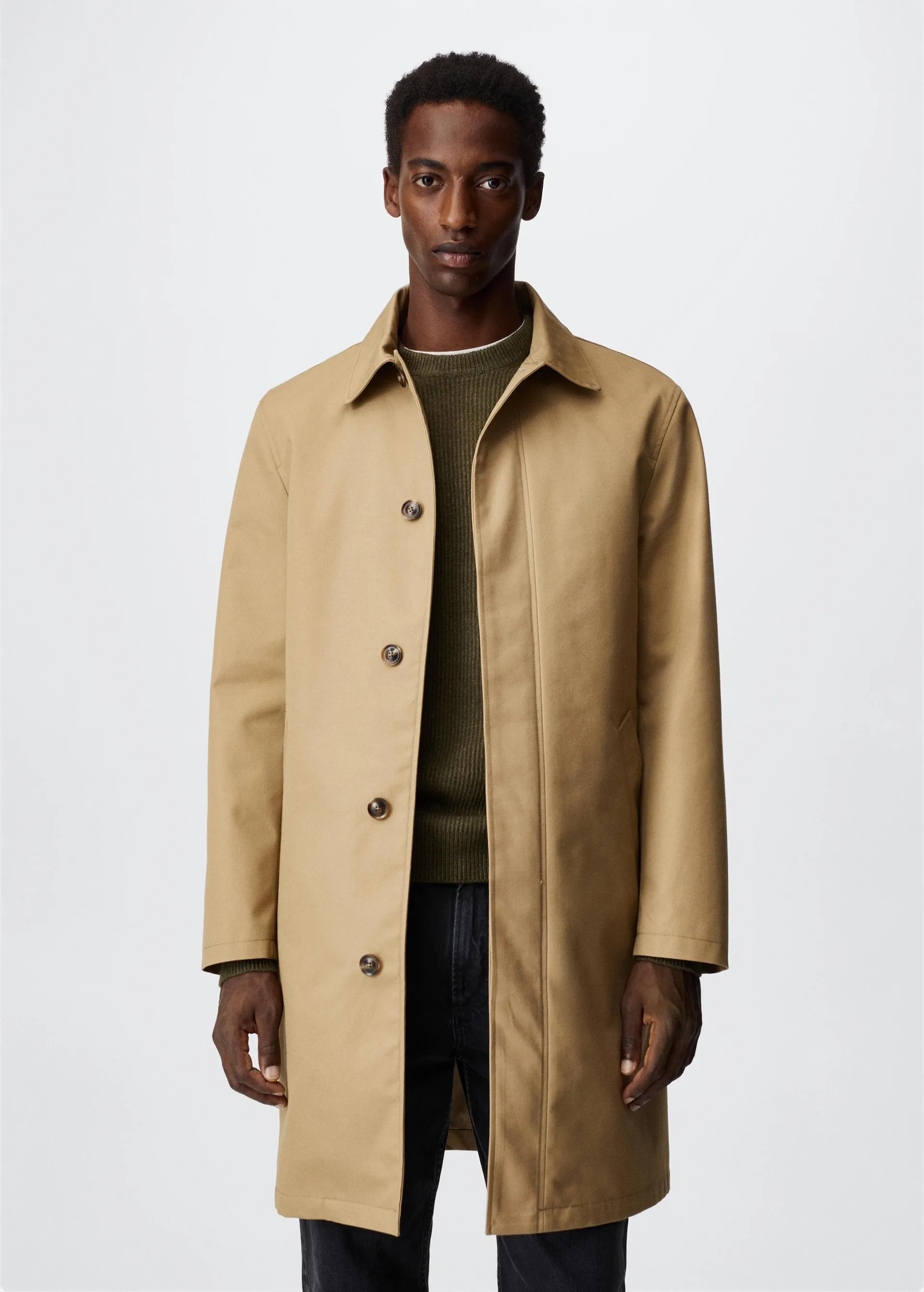 Trench water repellent forro