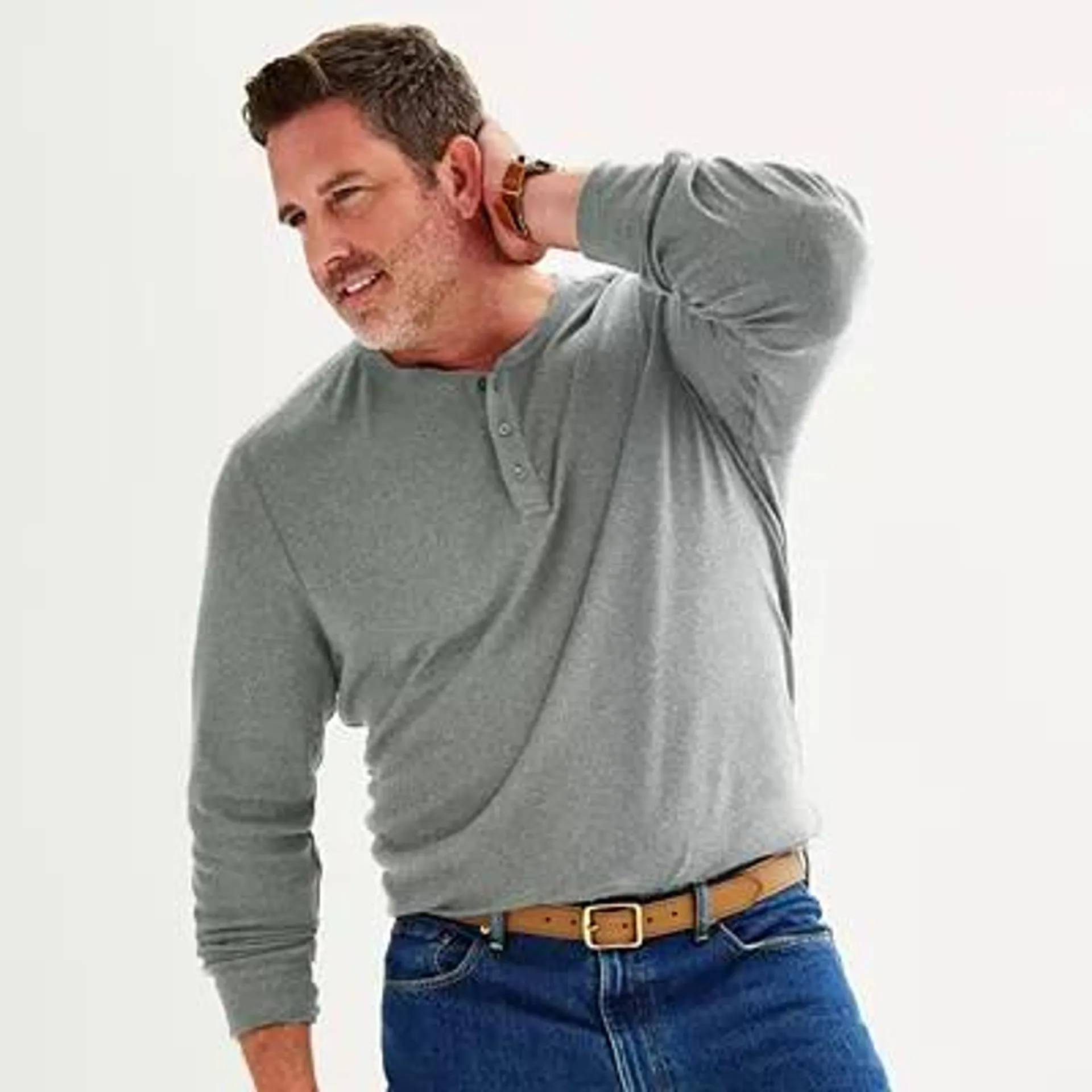 Big & Tall Apt. 9® Premier Flex Henley