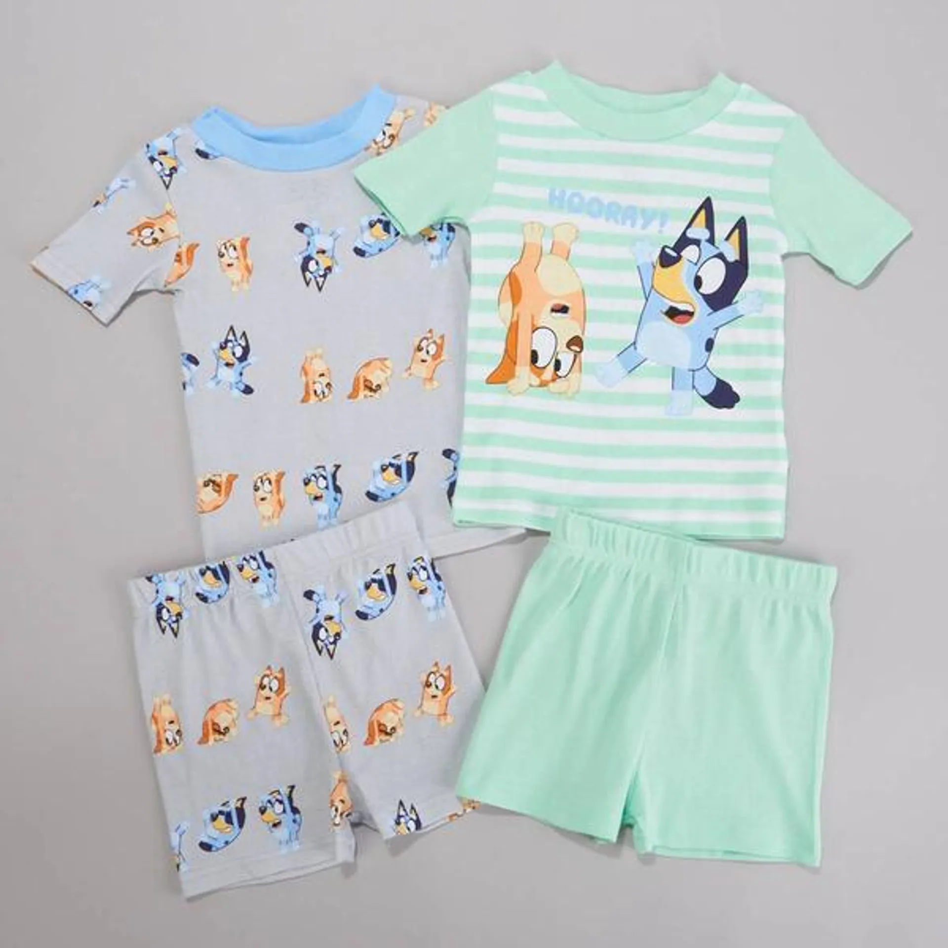 Toddler Boy 4pc. Bluey Shorts Pajama Set