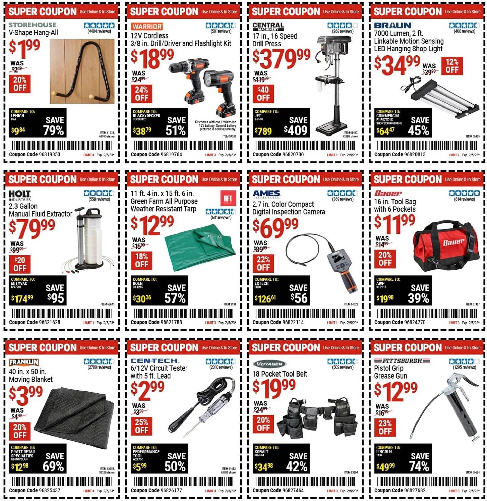 Harbor Freight Tools Weekly Ad - 5
