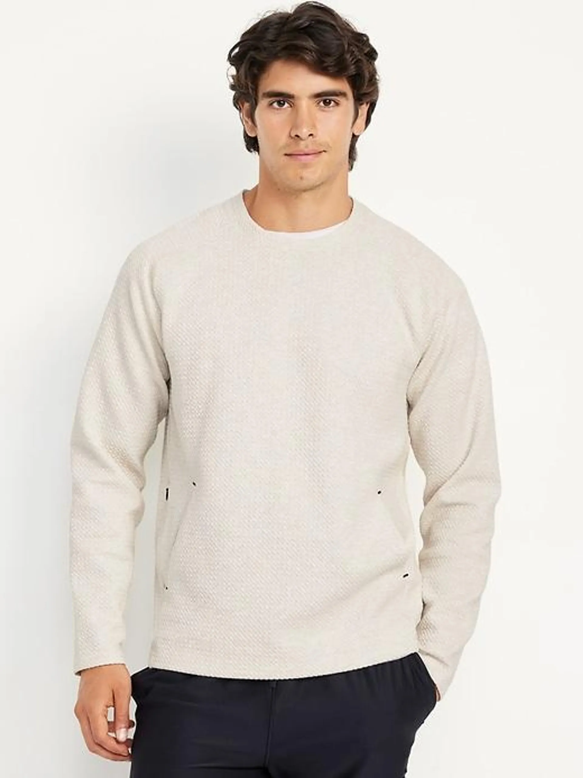 Dynamic Fleece Textured Pullover