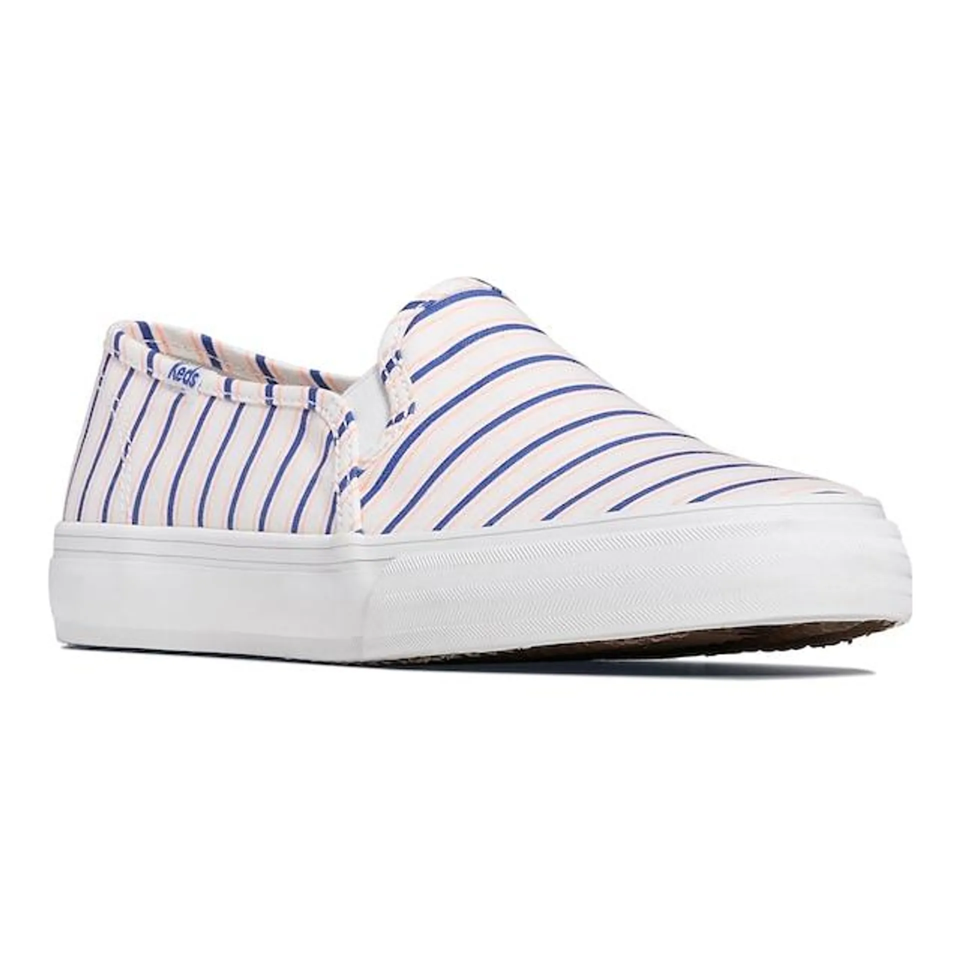 Keds Double Decker Canvas Stripe Slip On