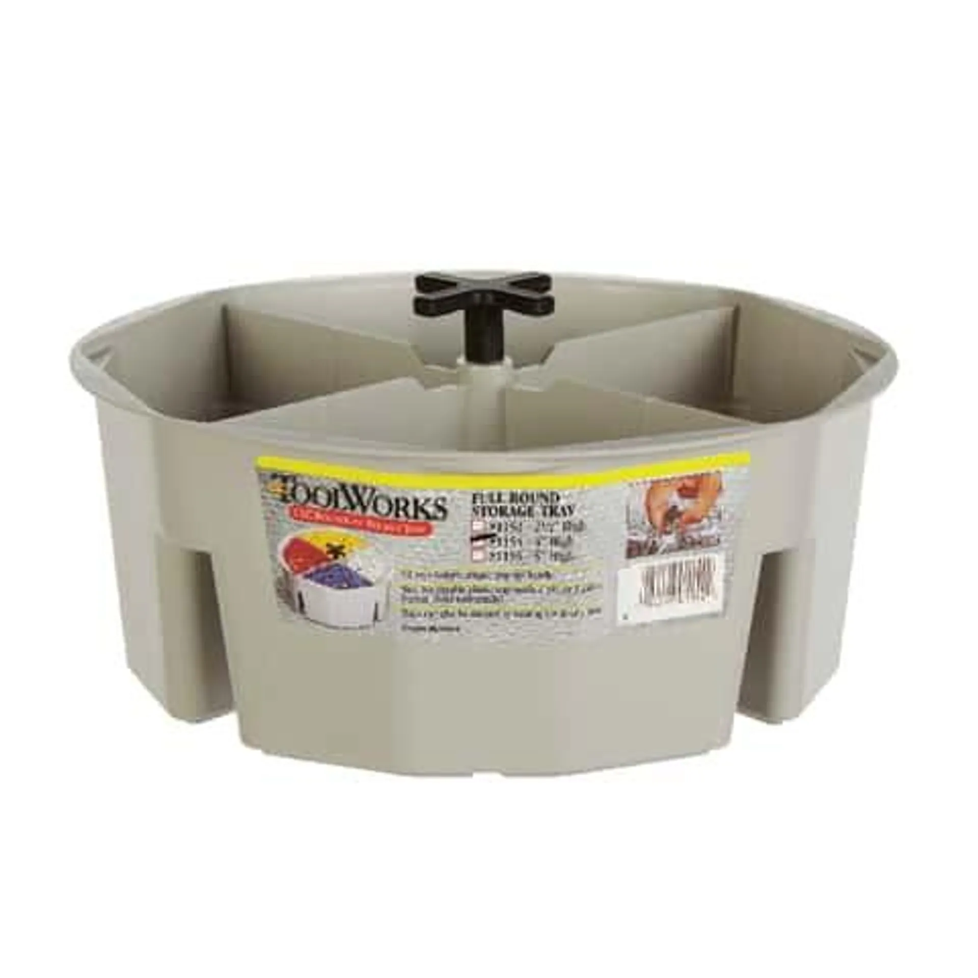 CLC 10.5 in. Bucket Tray Black