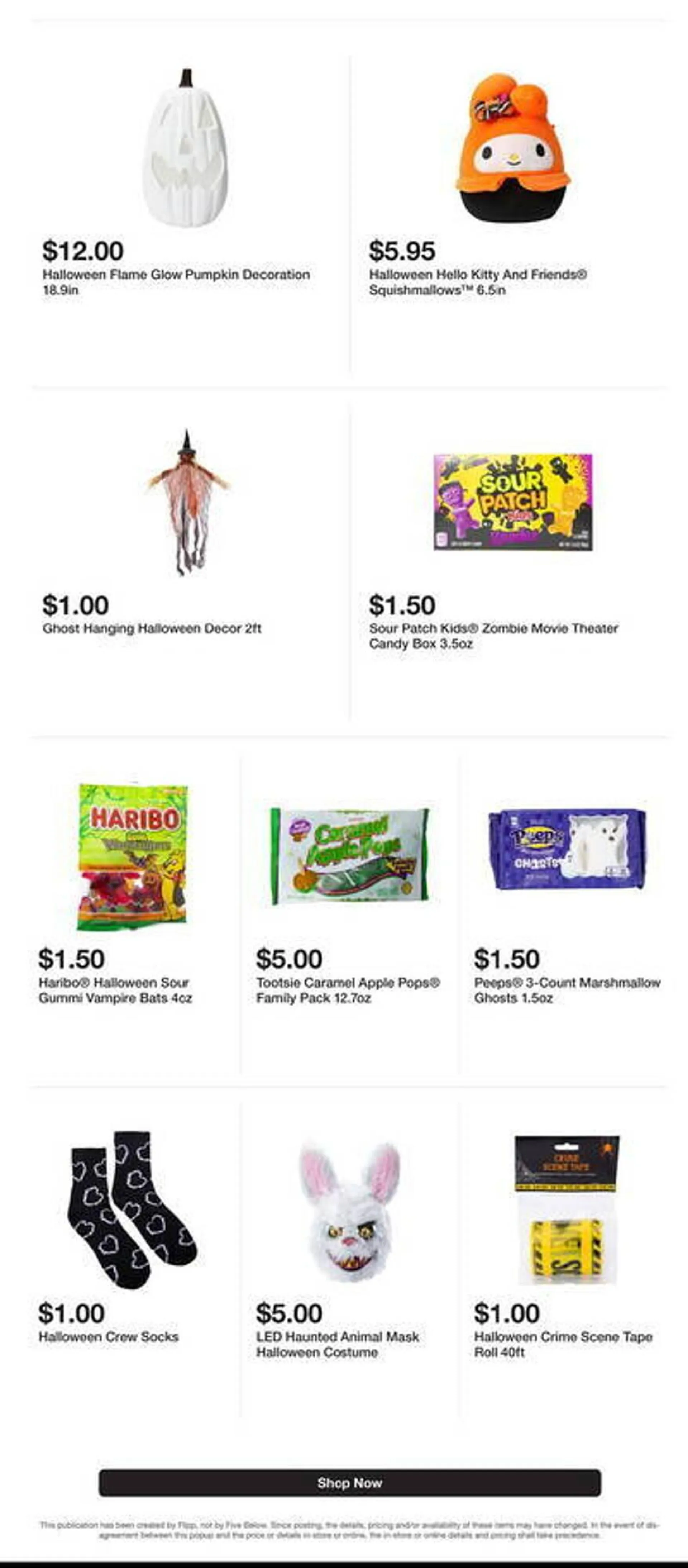 Weekly ad Five Below Weekly Ad from September 27 to October 3 2024 - Page 3