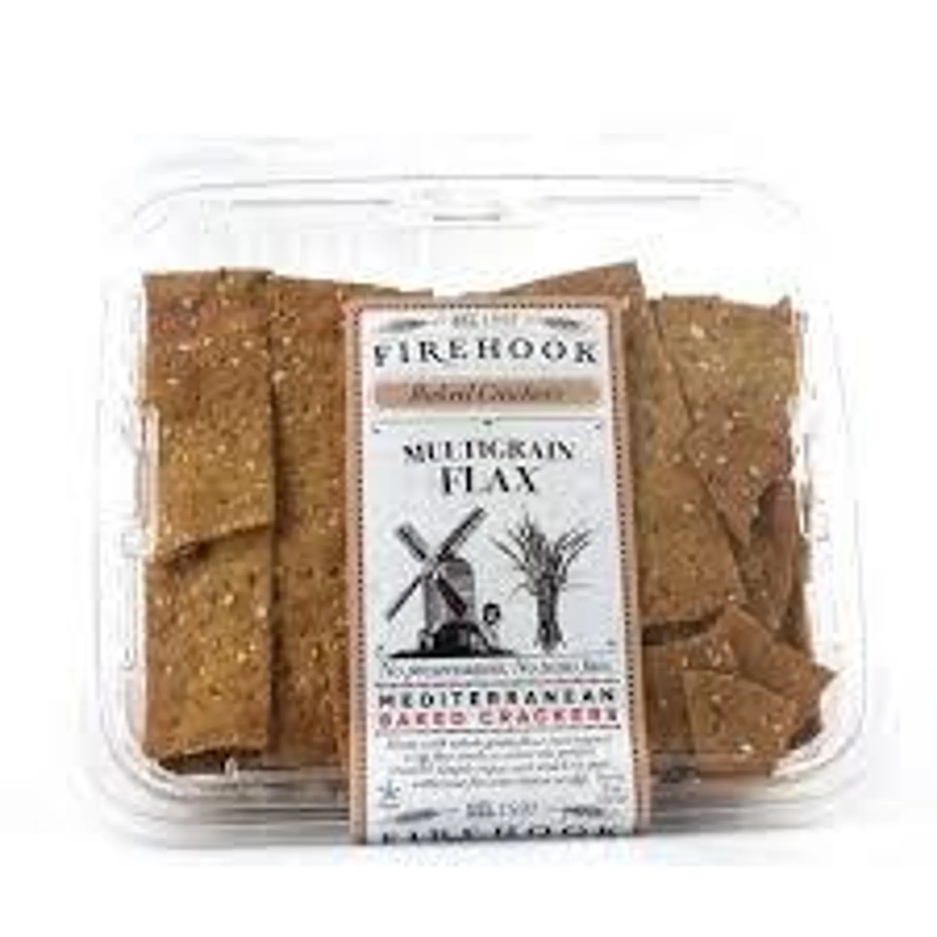 Firehook Bakery - Multigrain Flax Baked Crackers