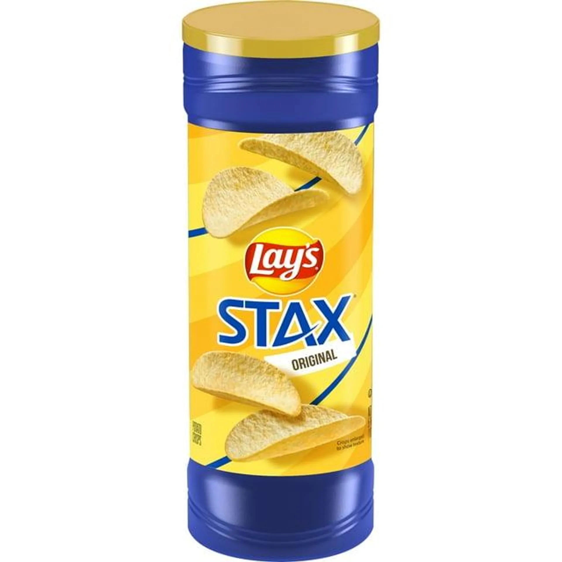 Lay's Stax Original Potato Chips, 5.5 oz Canister