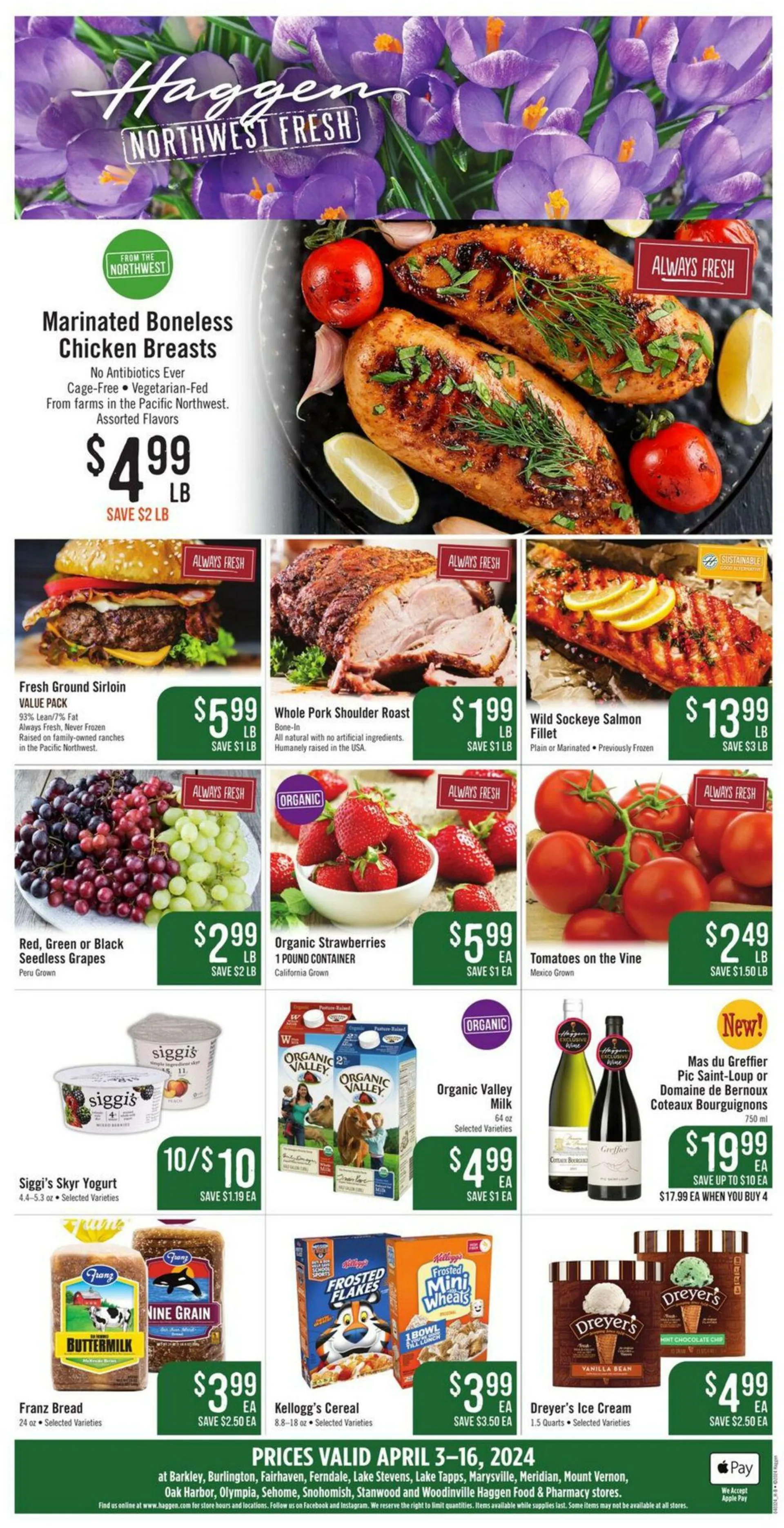 Weekly ad Haggen Current weekly ad from April 3 to April 16 2024 - Page 